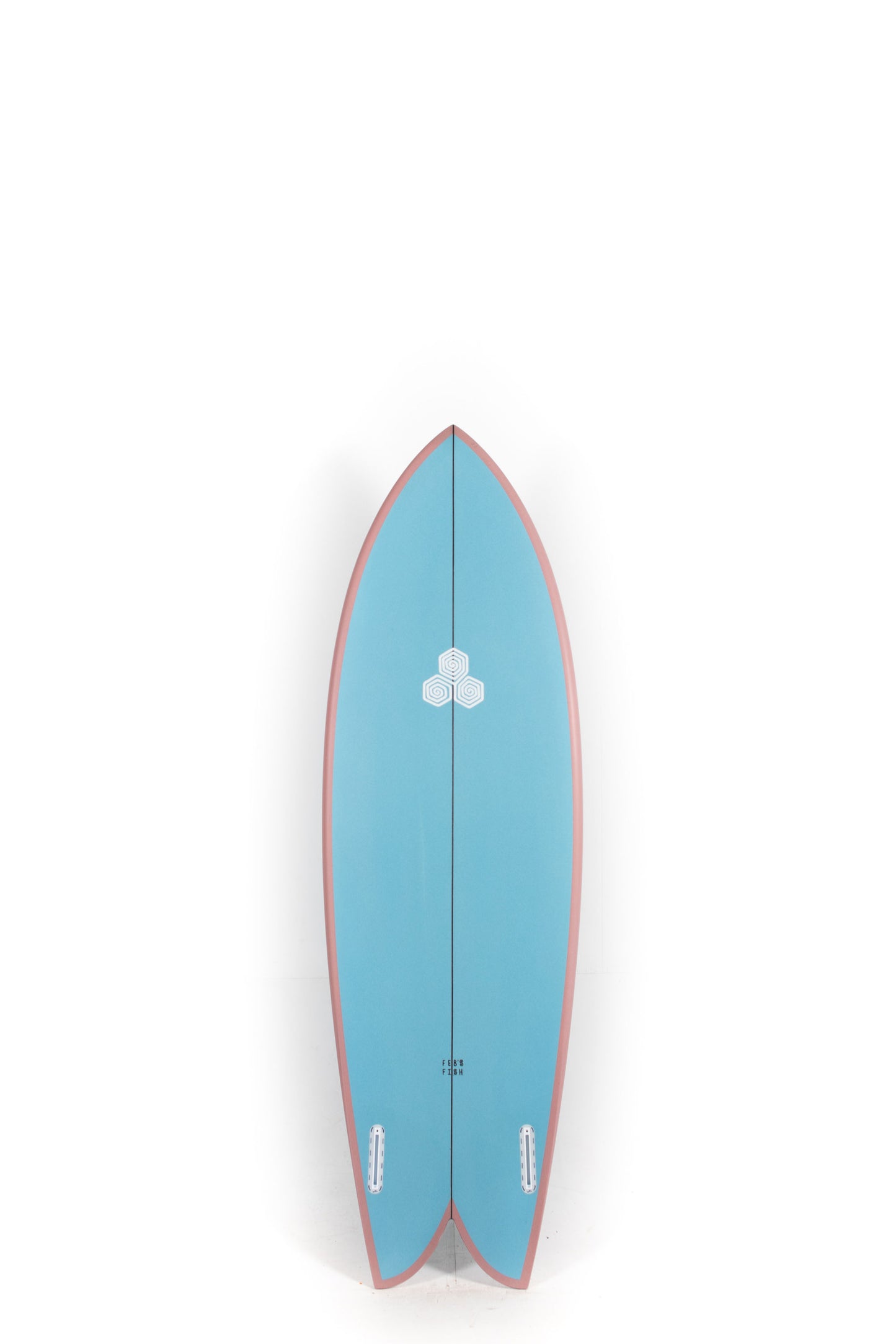 Blue and purple Channel Islands Surfboard Feb's Fish size 6'1" at Pukas Surf Shop - 2