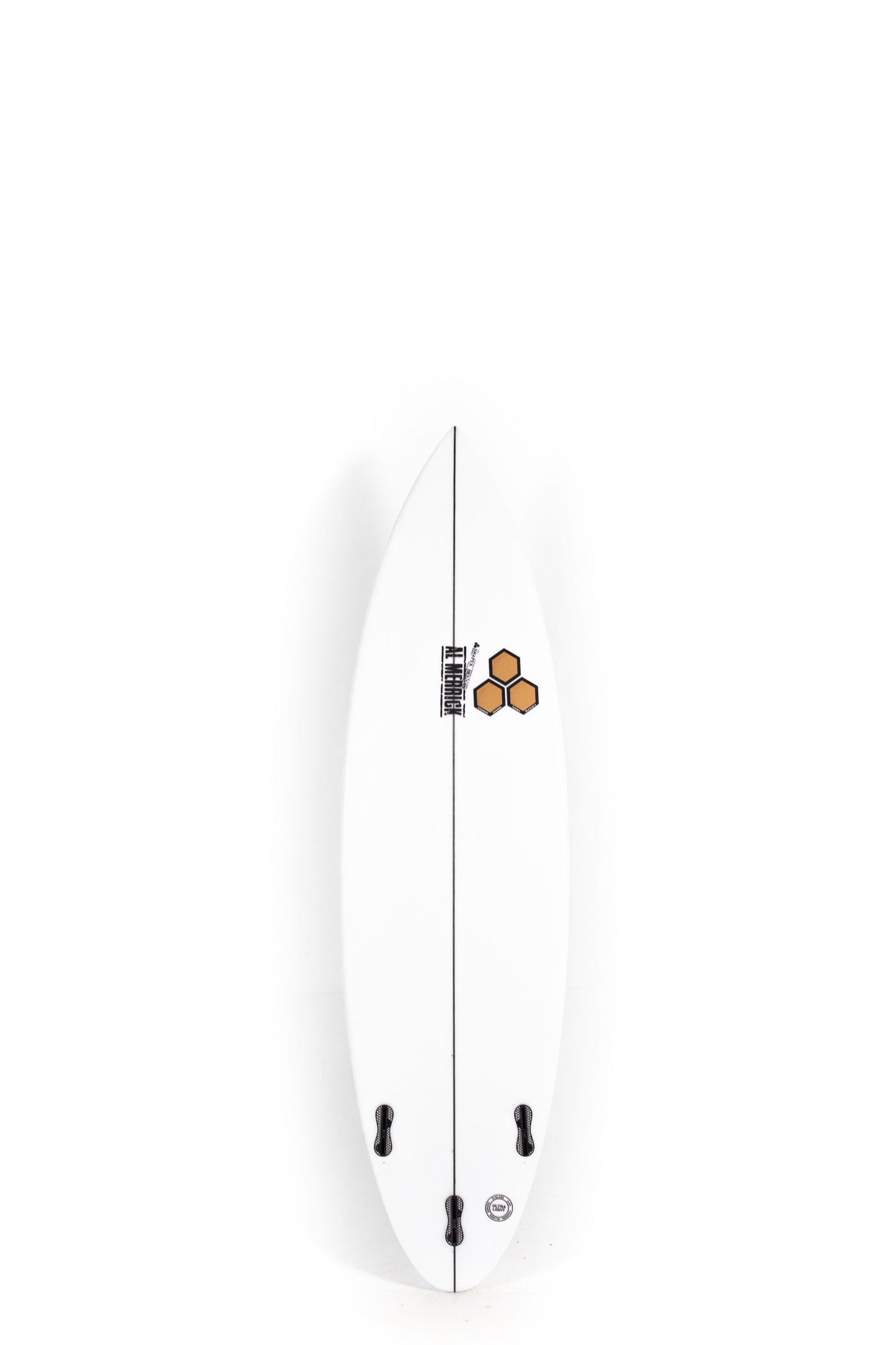 White Channel Islands Surfboard Goldie size 6'1" at Pukas Surf Shop - 2