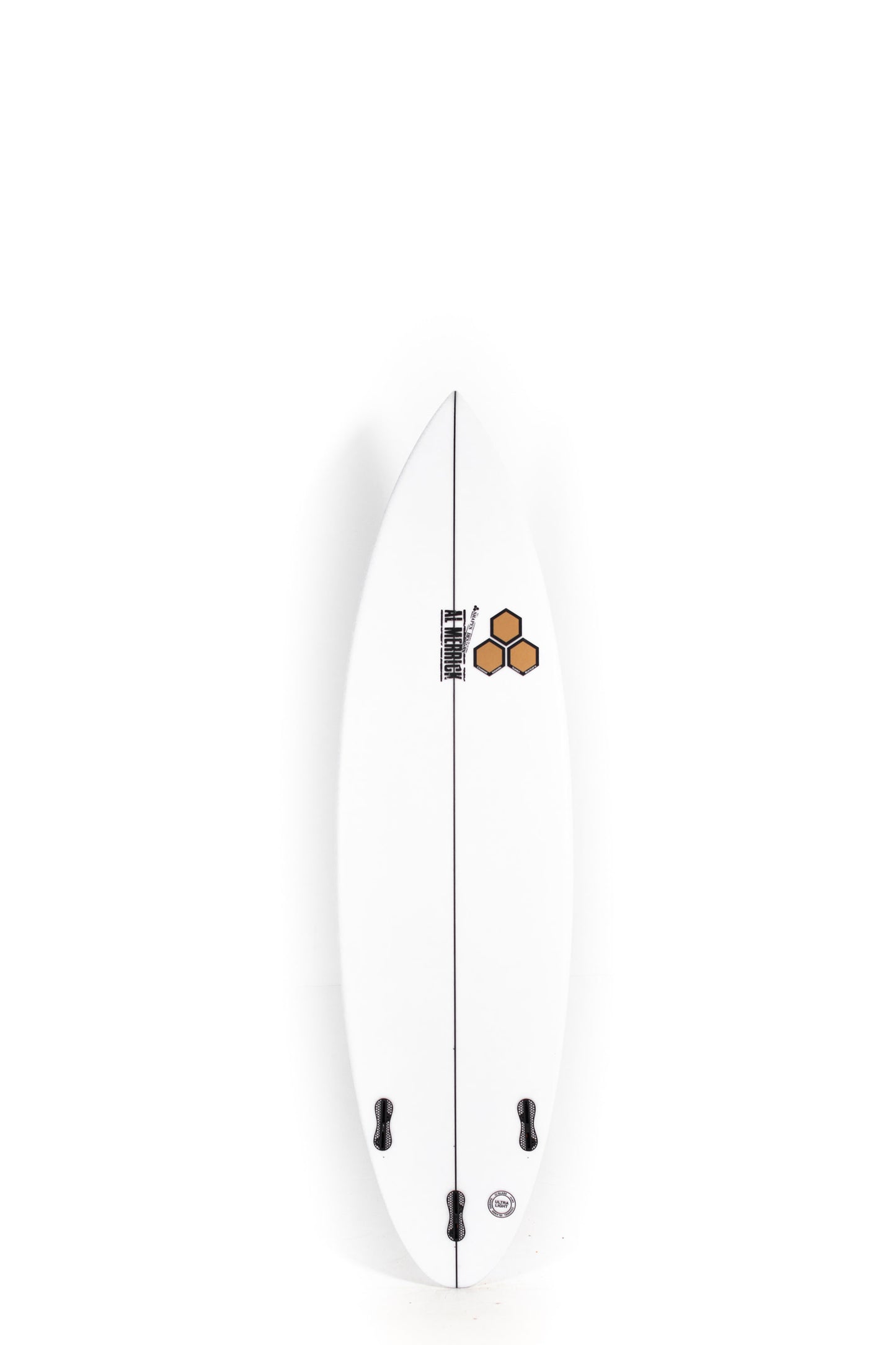 White Channel Islands Surfboard Goldie size 6'3" at Pukas Surf Shop - 2