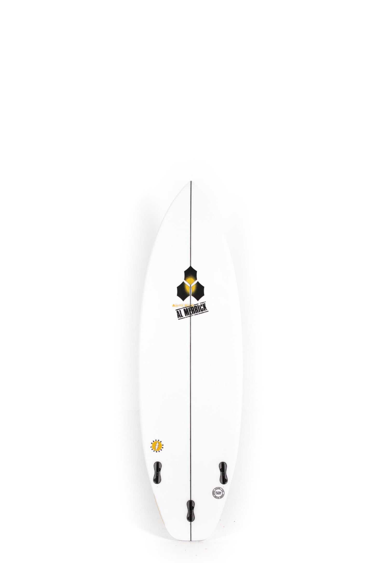 White Channel Islands Surfboard Happy Everyday size 5'10" at Pukas Surf Shop - 2