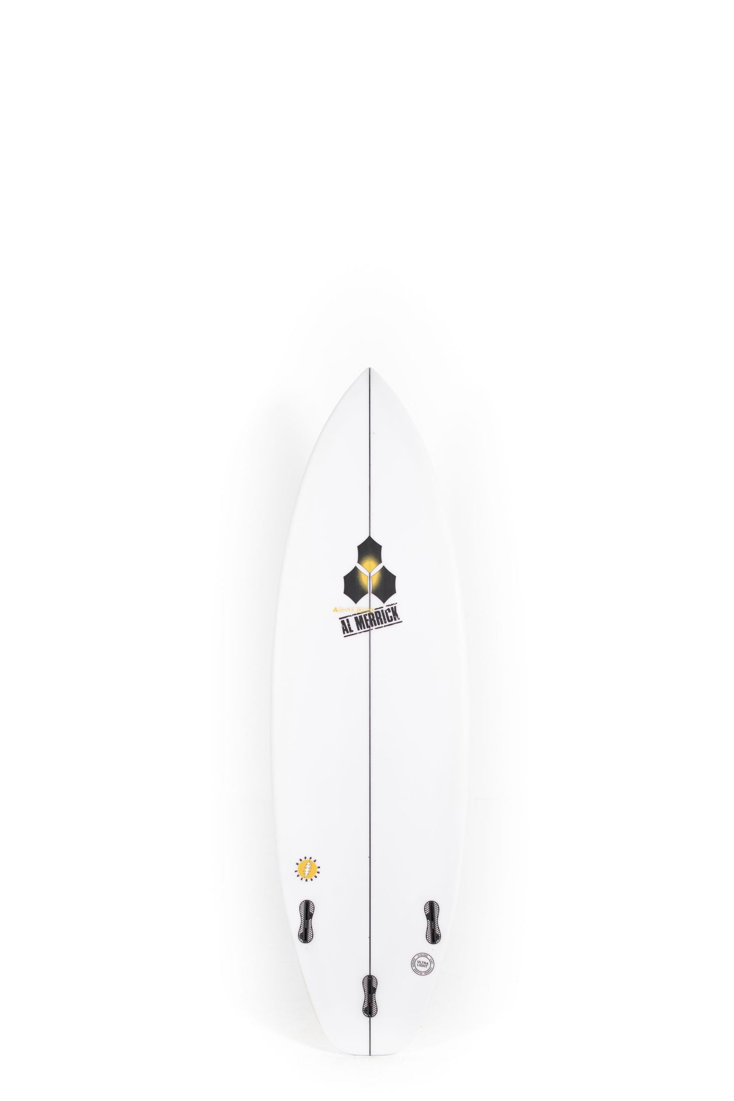 White Channel Islands Surfboard Happy Everyday size 5'9" at Pukas Surf Shop - 2