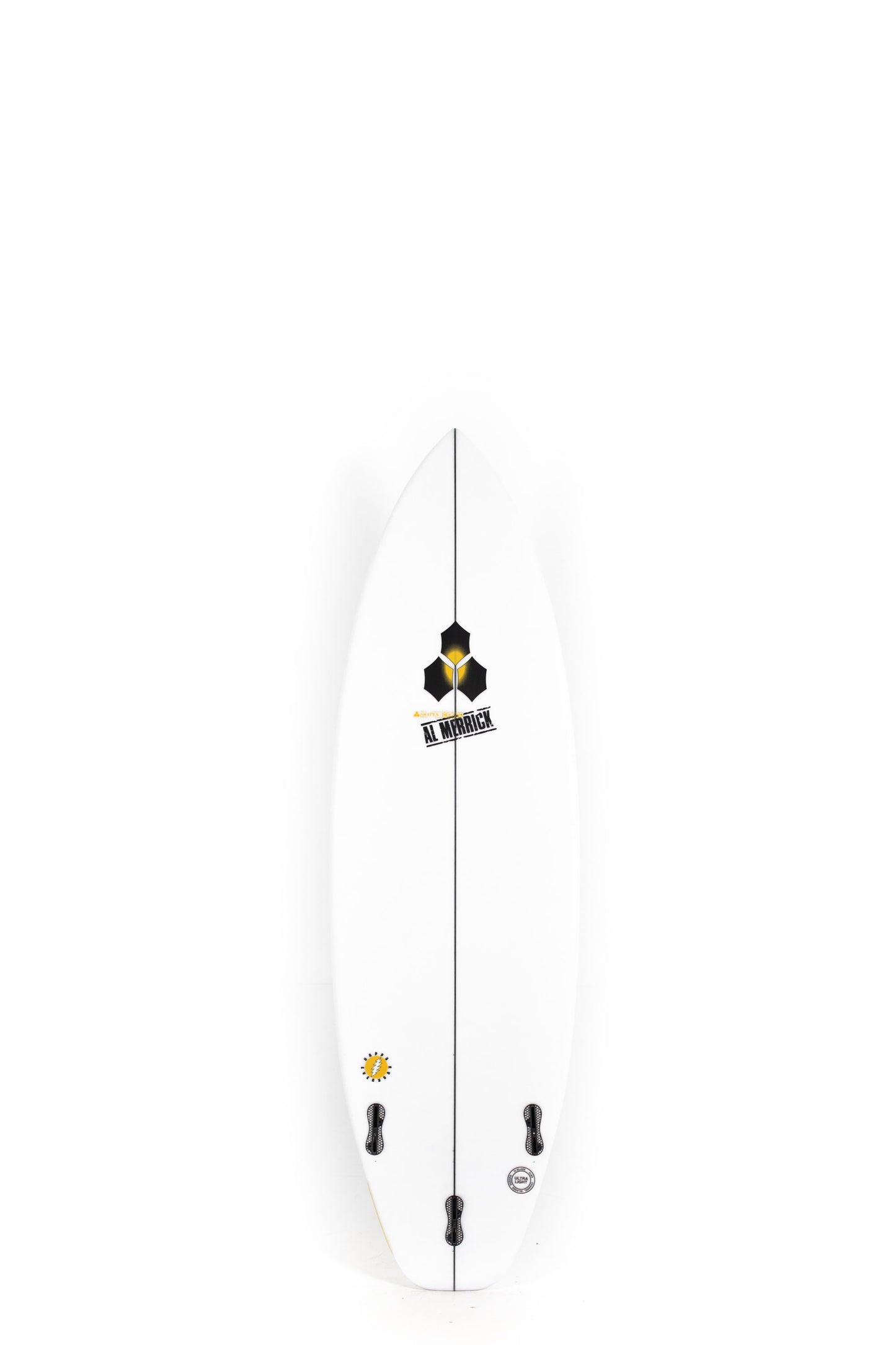 White Channel Islands Surfboard Happy Everyday size 6'1" at Pukas Surf Shop - 2
