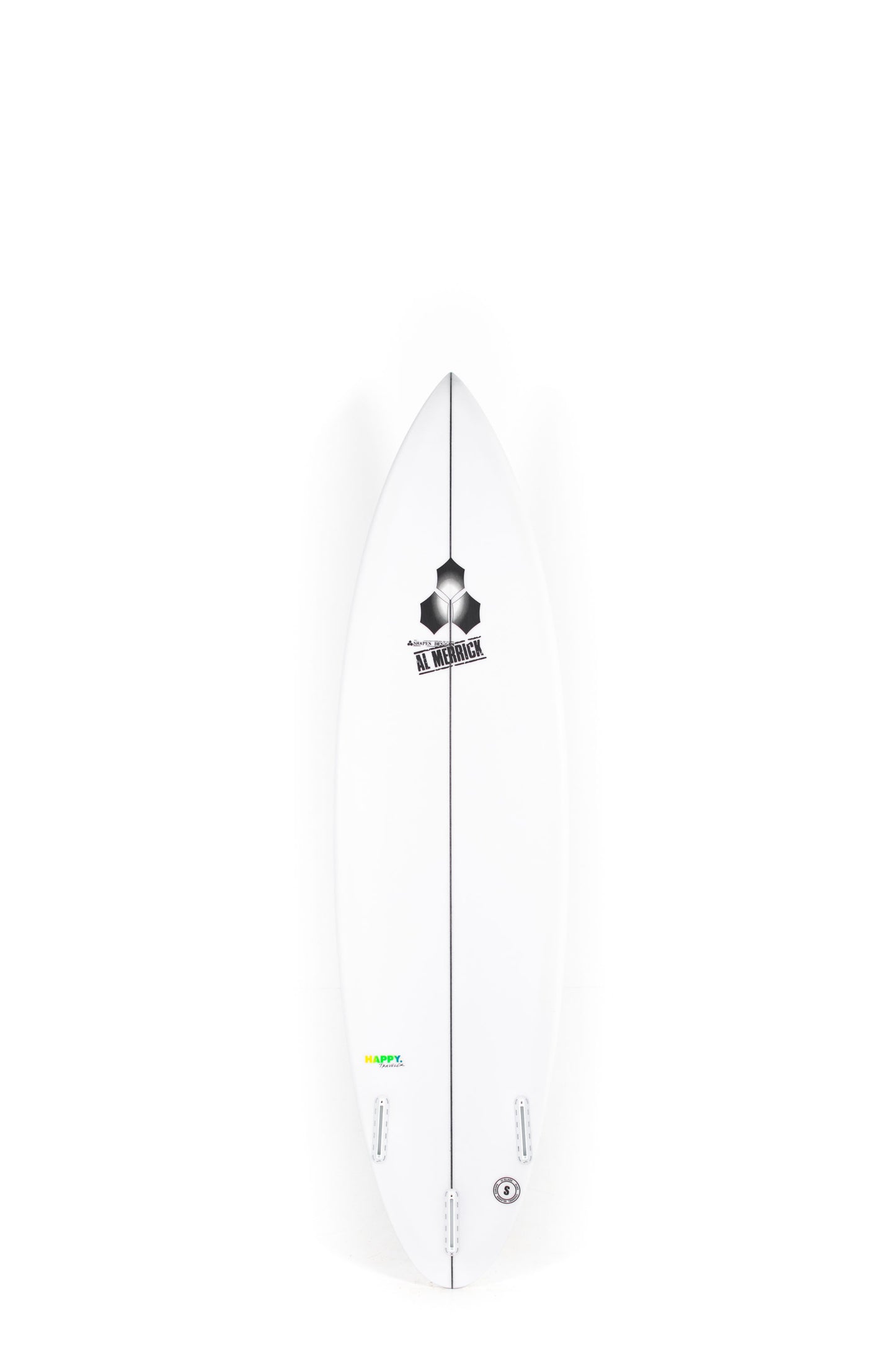 White Channel Islands Surfboard Happy Traveler size 6'8" at Pukas Surf Shop - 2