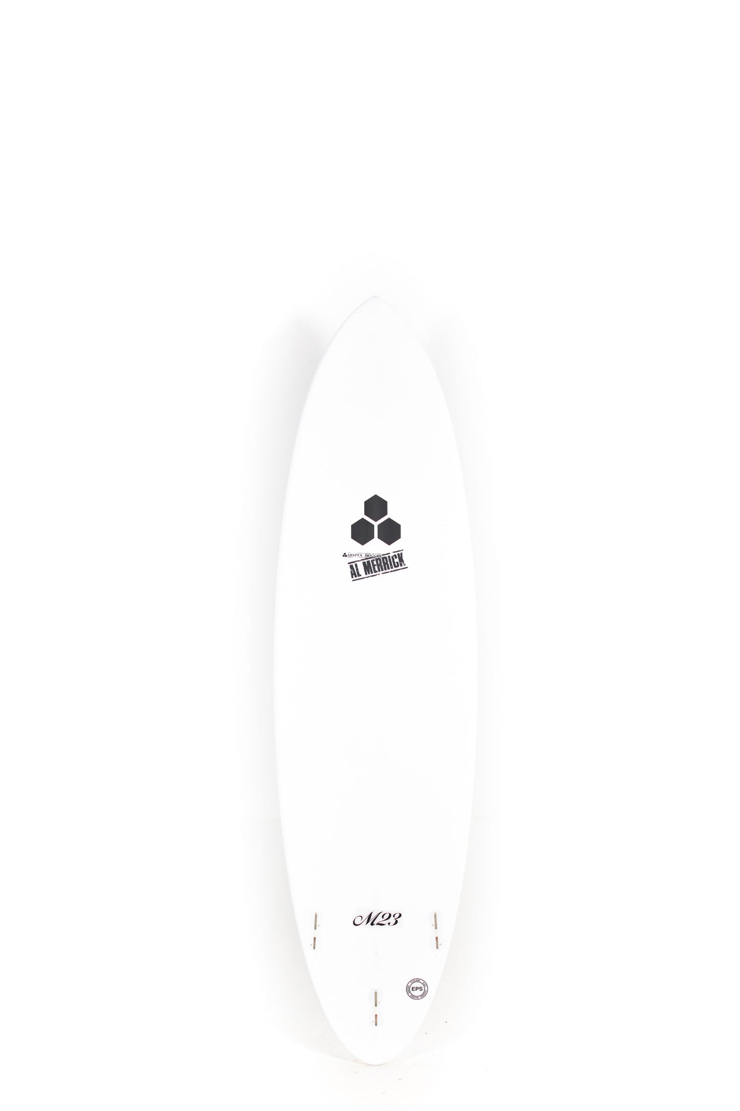 White Channel Islands Surfboard size 6'10" at Pukas Surf Shop - 2