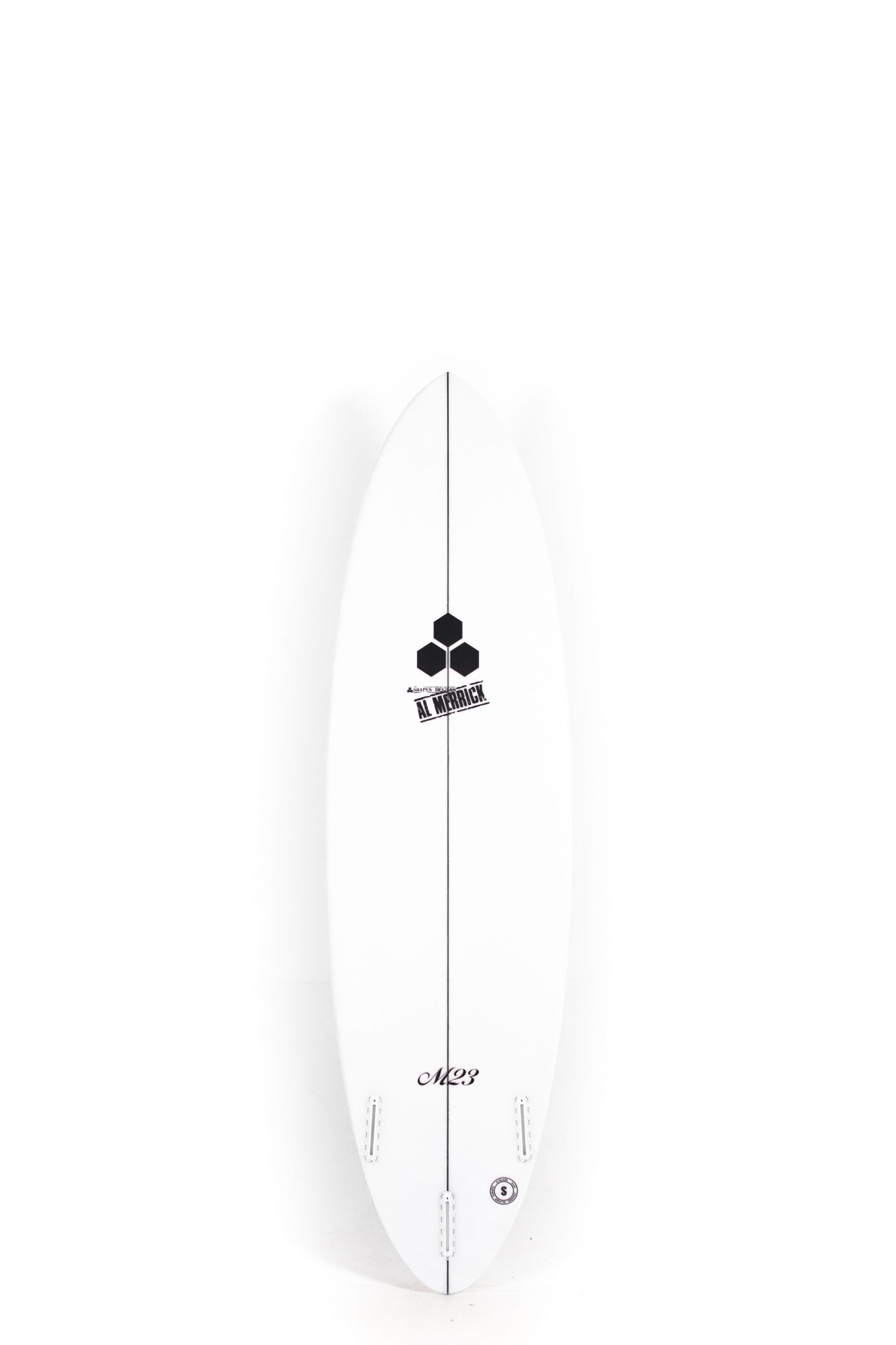 White Channel Islands M23 surfboard size 6'6" at Pukas Surf Shop