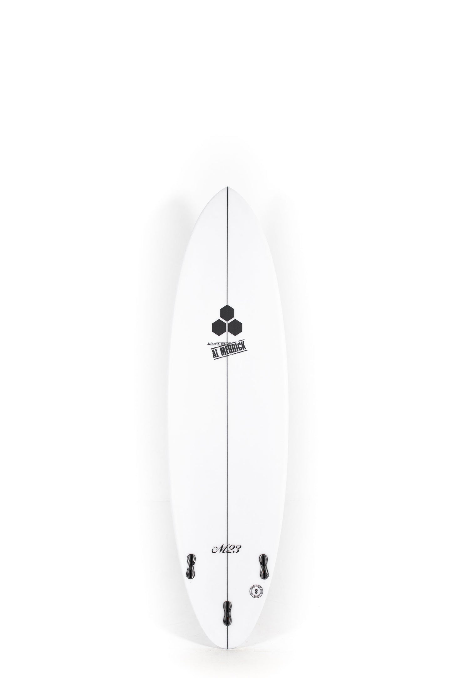 White Channel Islands Surfboard M23 size 6'8" at Pukas Surf Shop - 2