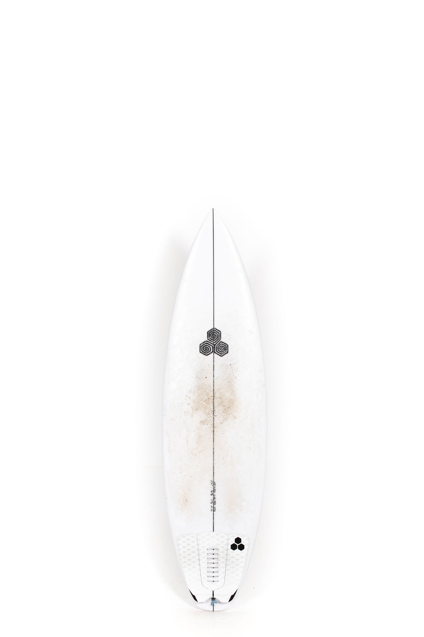 2nd hand White Channel Islands Mikeys Shorty on a white background 