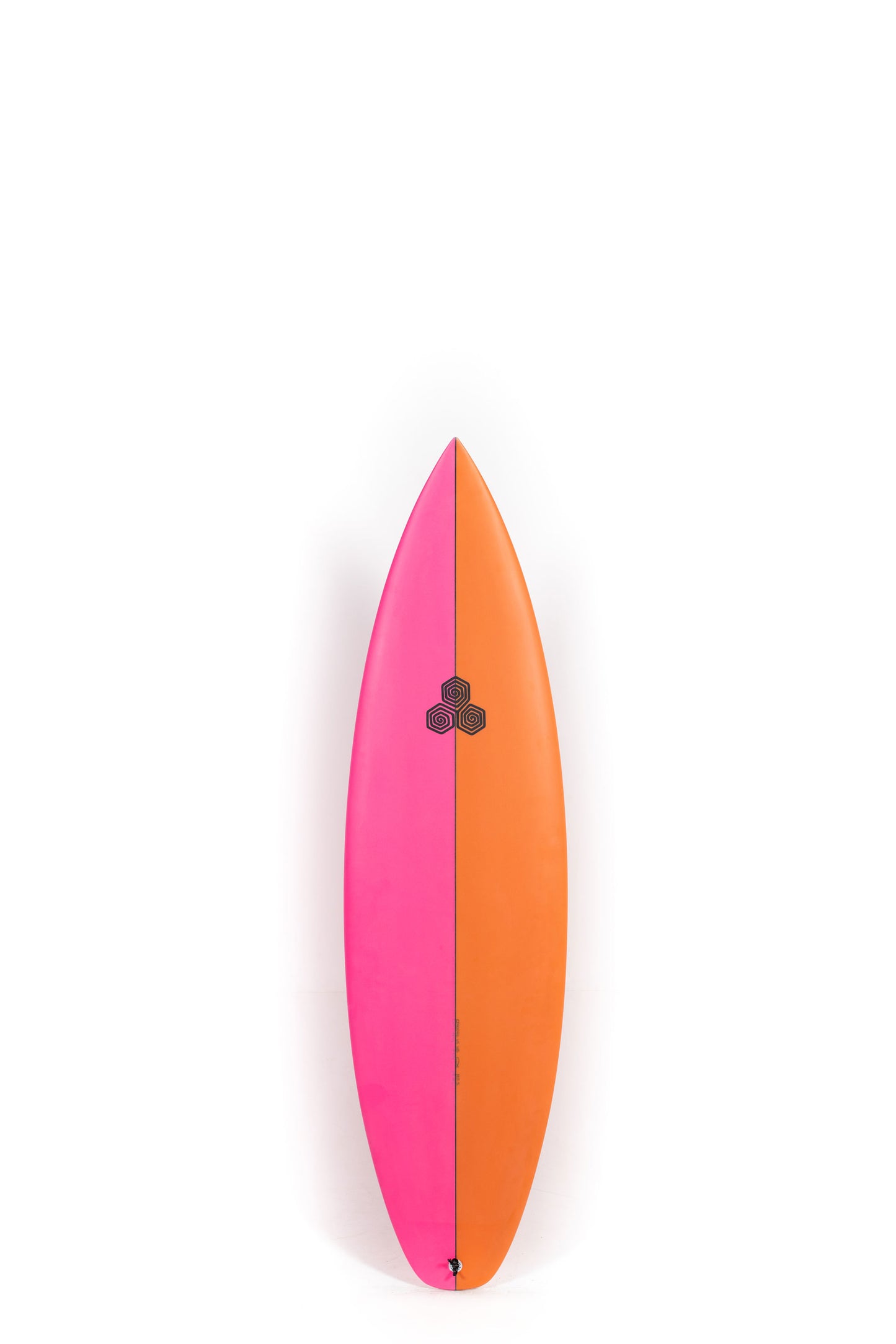 Pink and Orange Channel Islands Surfboard Mikey's Shorty size 6'0" at Pukas Surf Shop
