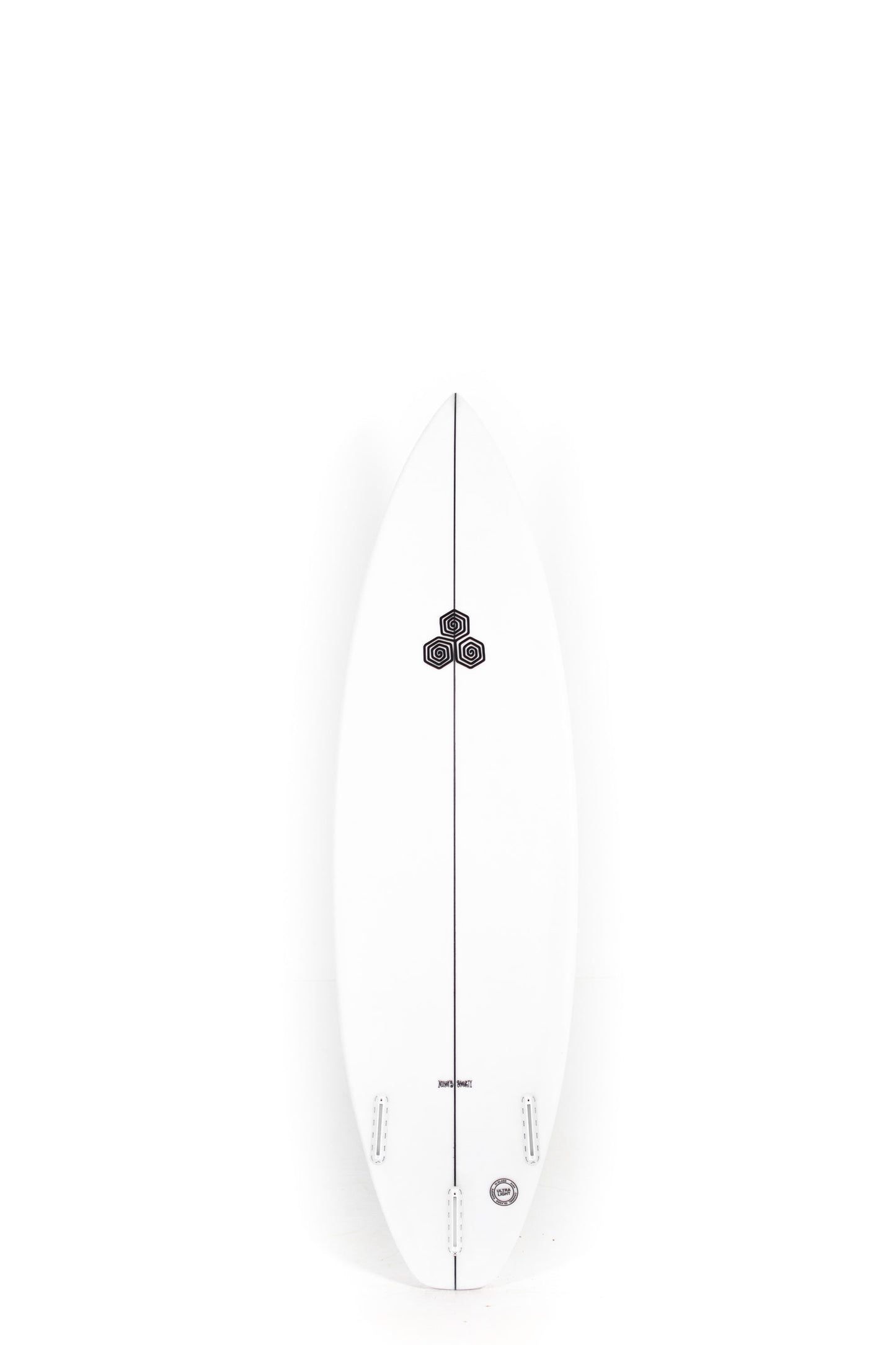 White Channel Islands Surfboard Mikey's Shorty size 6'3" at Pukas Surf Shop - 2