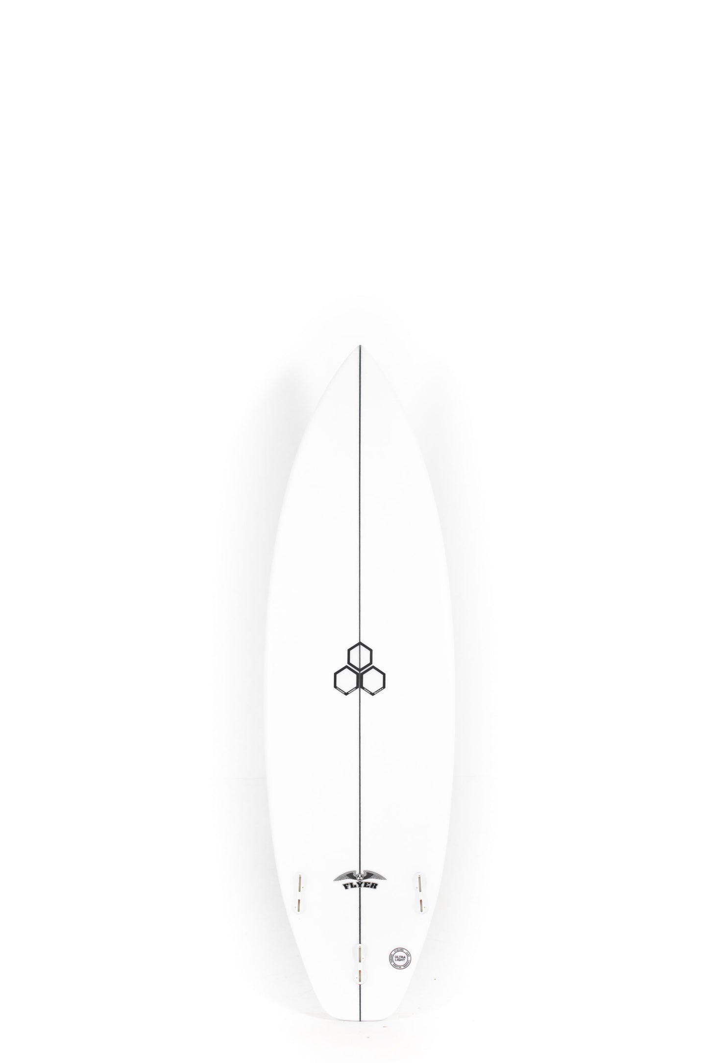 White Channel Islands Surfboard OG Flyer size 6'0" at Pukas Surf Shop - 2