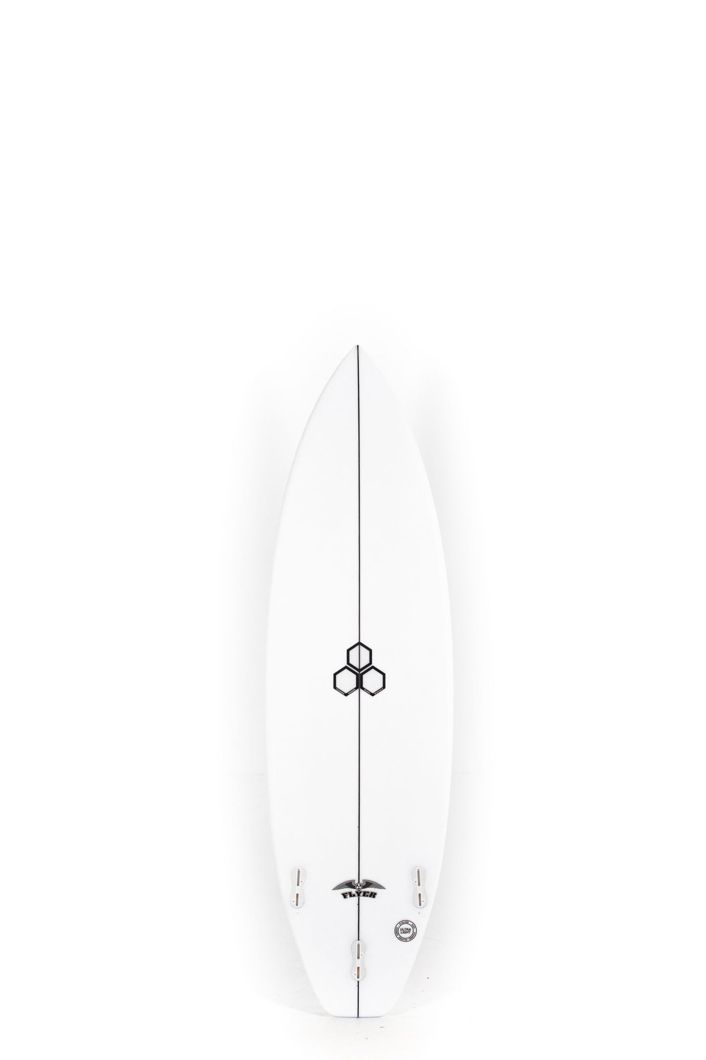 White Channel Islands Surfboard OG FLYER size 5'11" at Pukas Surf Shop - 2