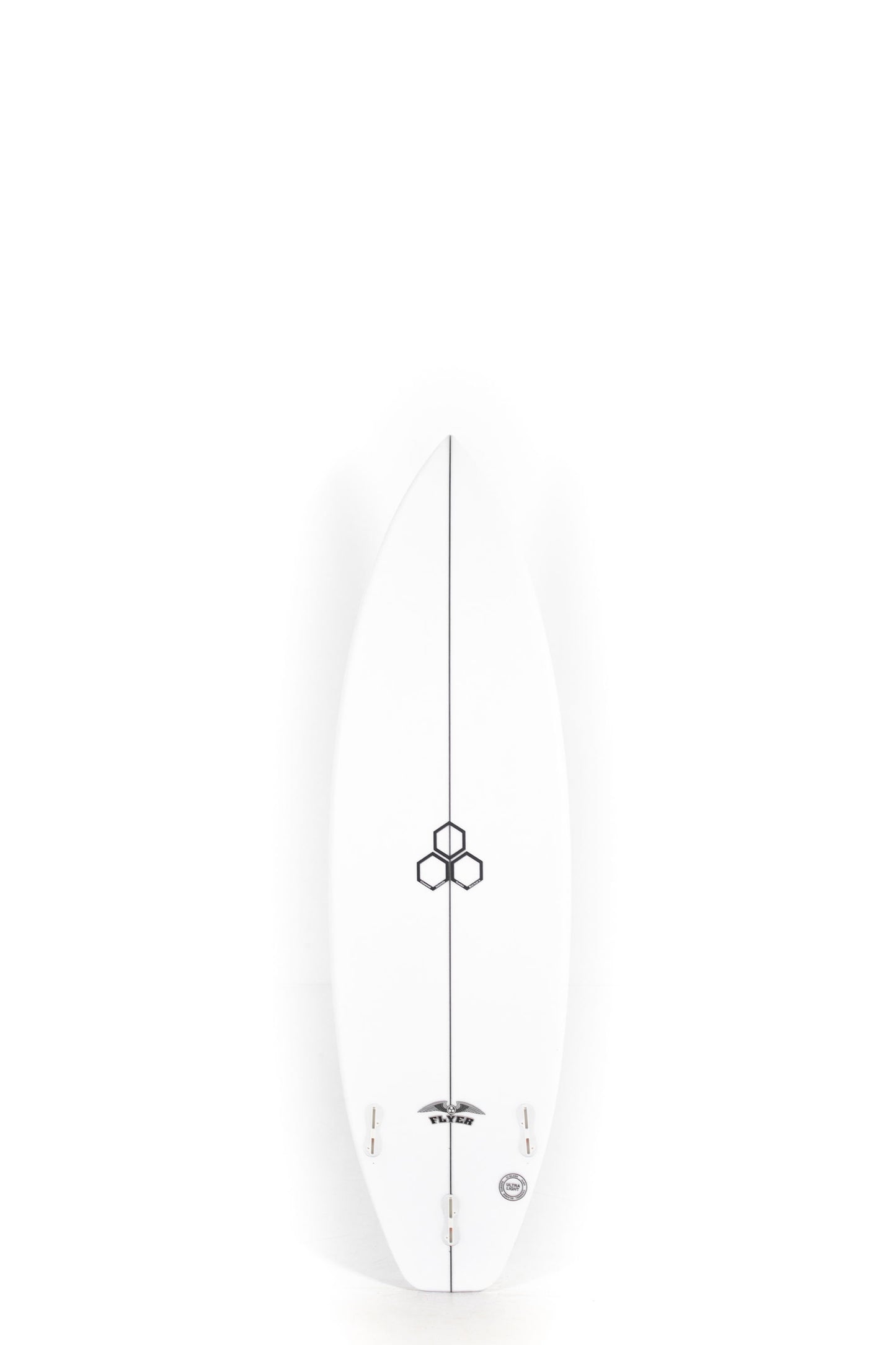 White Channel Islands Surfboard Og Flyer size 5'11" at Pukas Surf Shop - 2