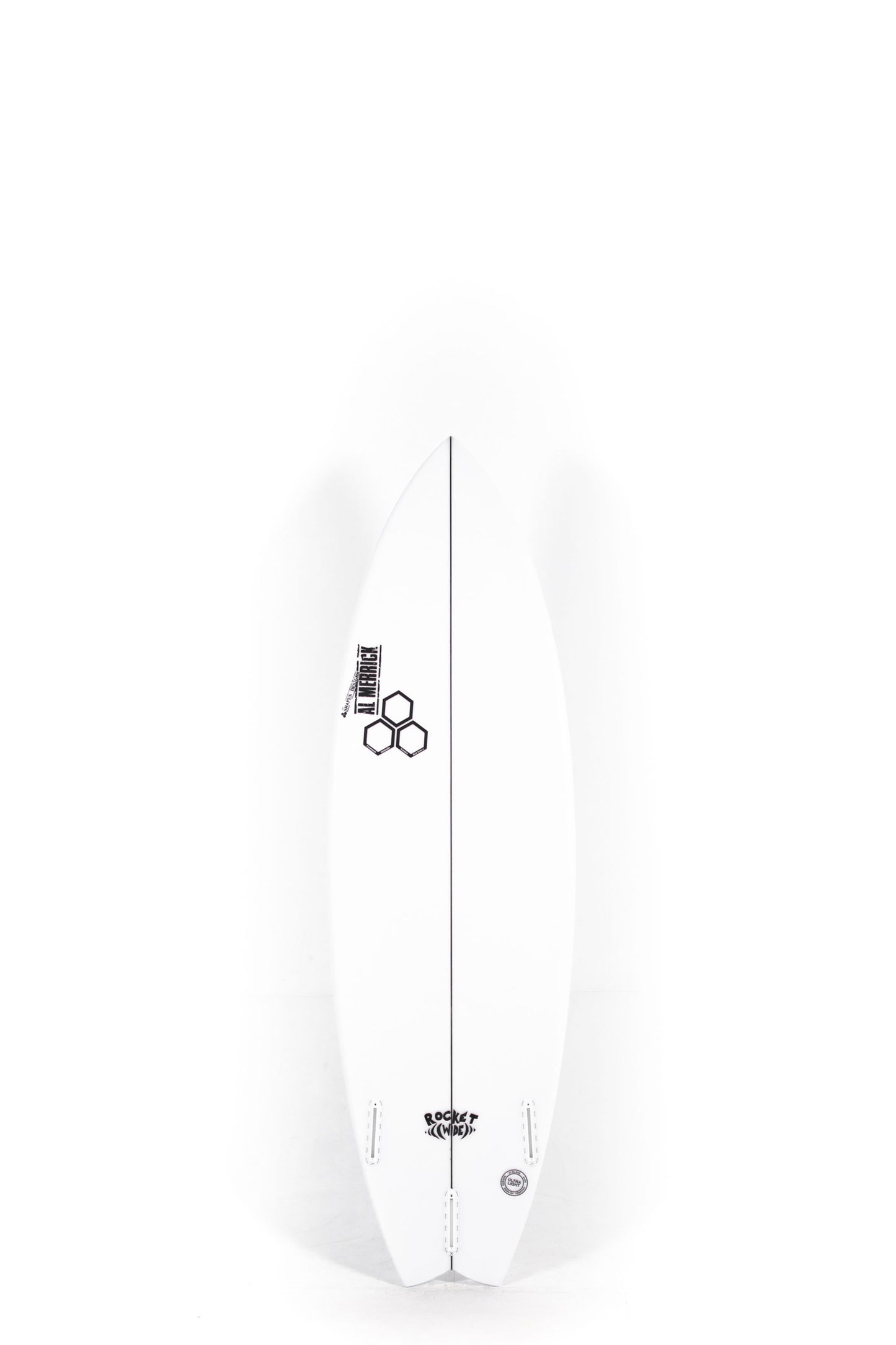 White Channel Islands Surfboard Rocket Wide size 6'1" at Pukas Surf Shop - 2