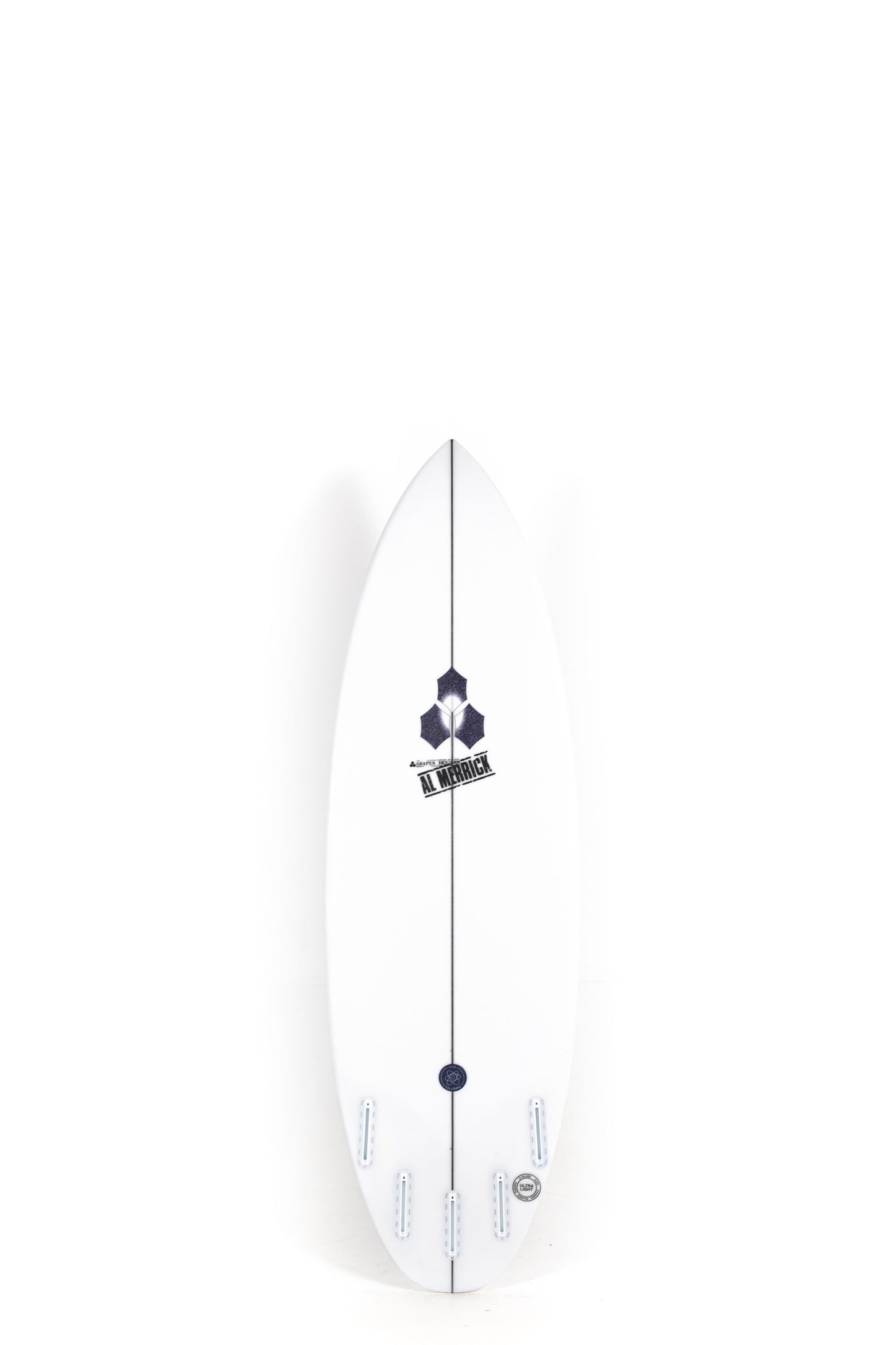 White Channel Islands Surfboard The Solution size 5'10" at Pukas Surf Shop - 2