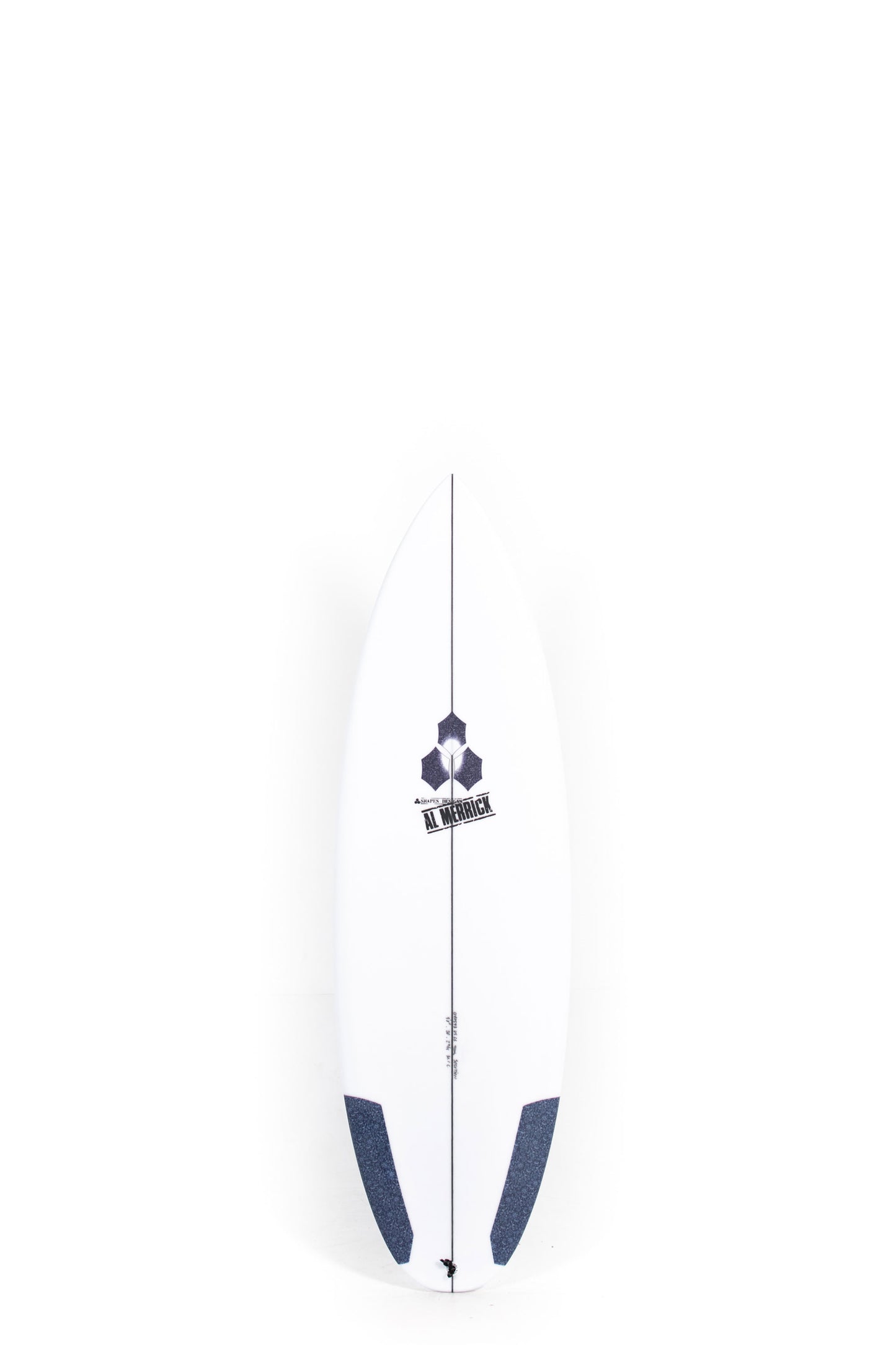 White Channel Islands Surfboard The Solution size 5'8" at Pukas Surf Shop