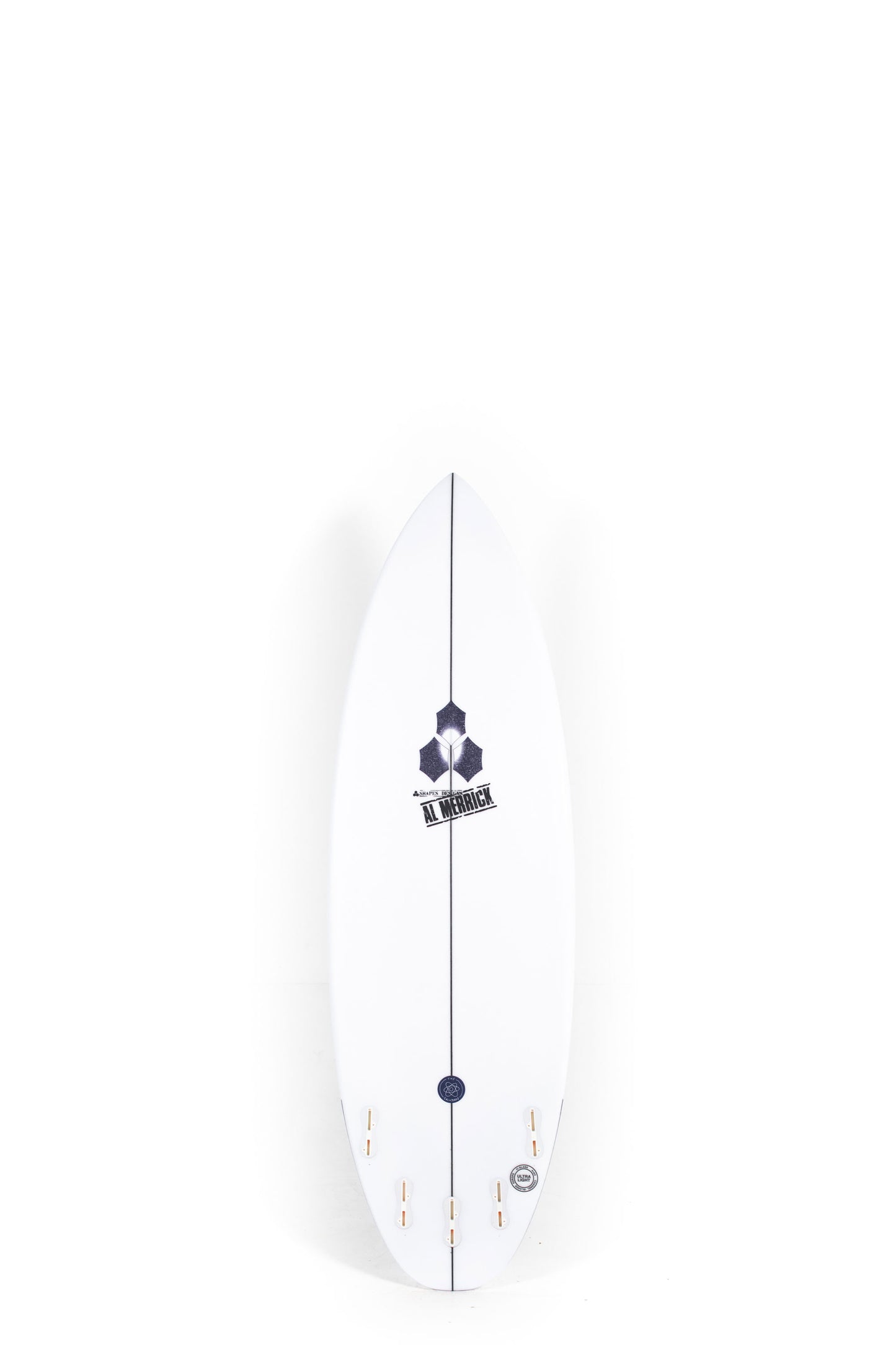 White Channel Islands Surfboard The Solution size 5'8" at Pukas Surf Shop - 2