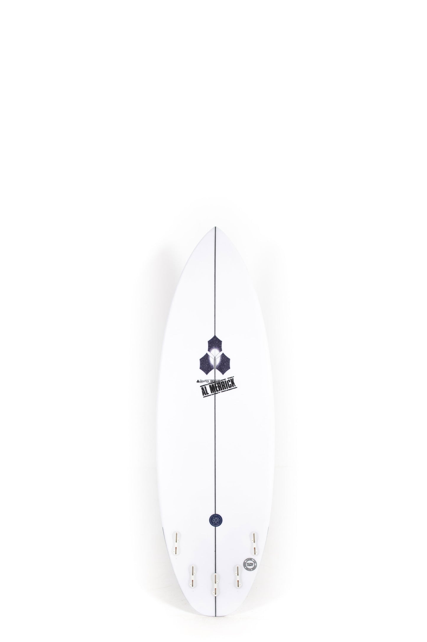 White Channel Islands Surfboard The Solution size 5'8" at Pukas Surf Shop - 2