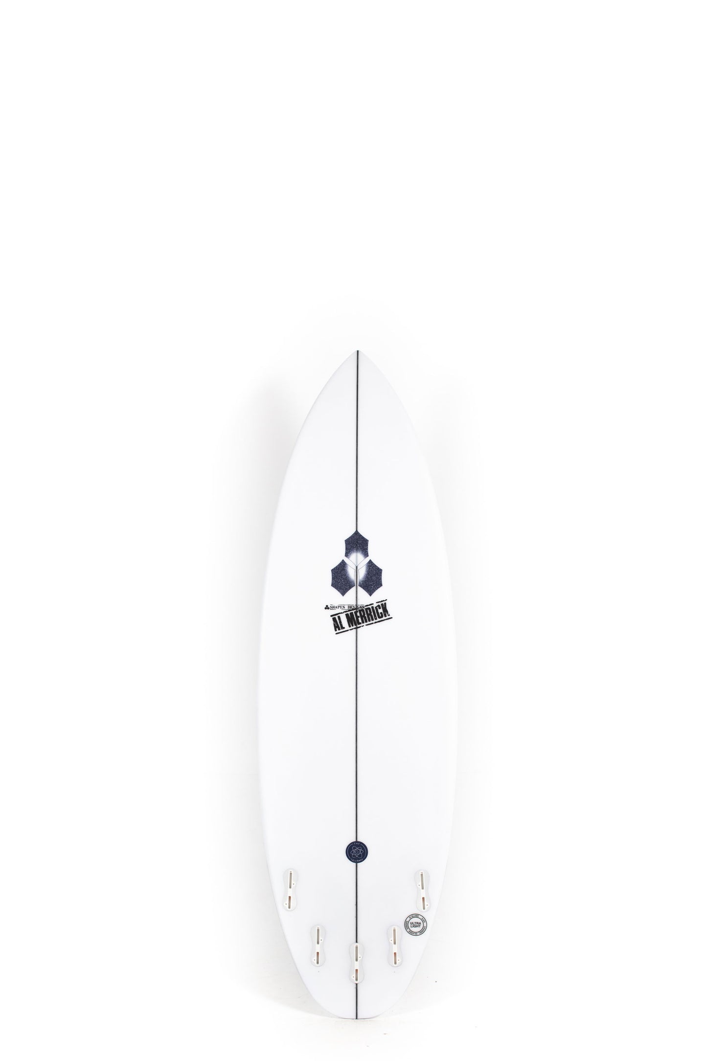 White Channel Islands Surfboard The Solution size 5'9" at Pukas Surf Shop - 2