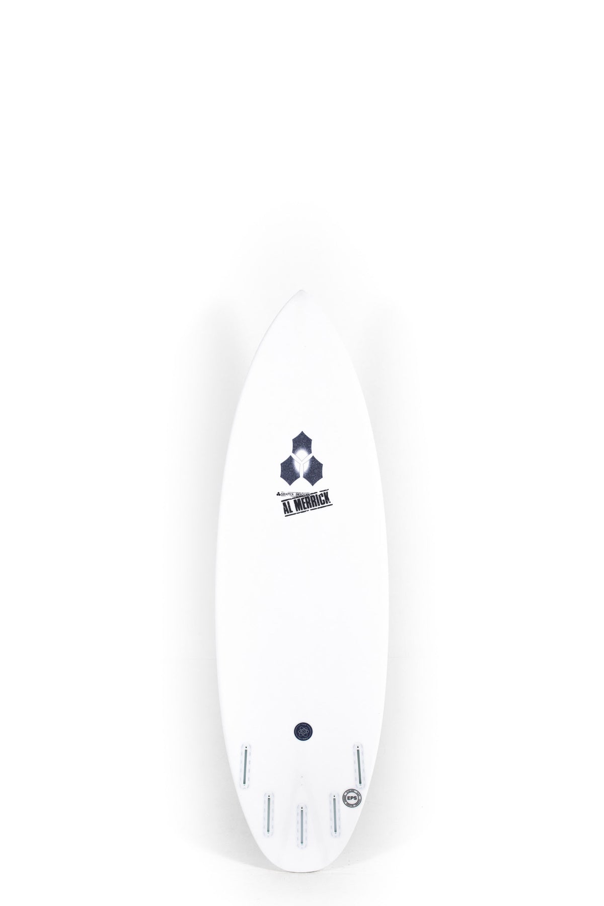 White Channel Islands Surfboards Solution size 6'0" on a white background by Pukas Surf Shop - 2
