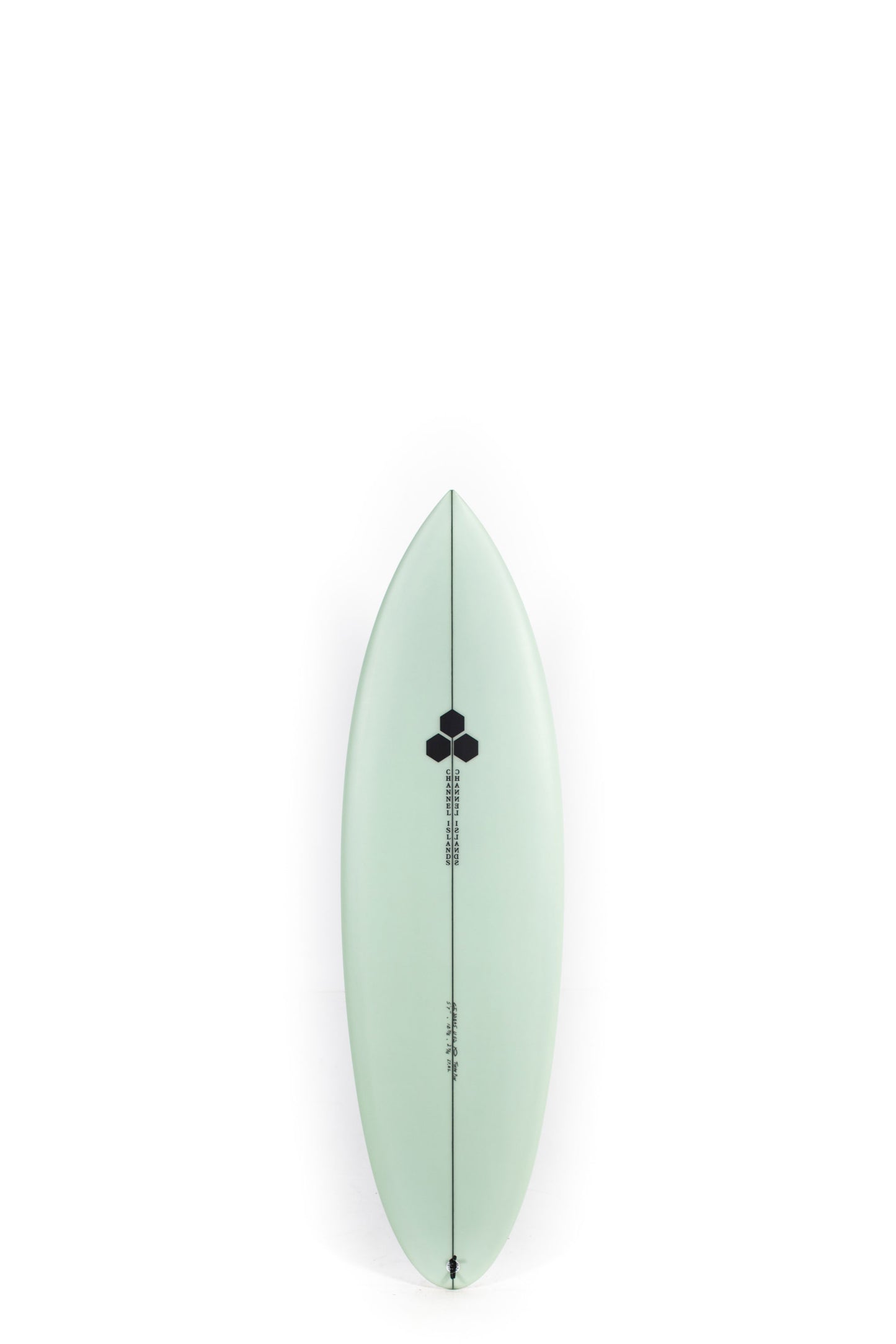 Green Channel Islands Surfboard Twin Pin size 5'7" at Pukas Surf Shop
