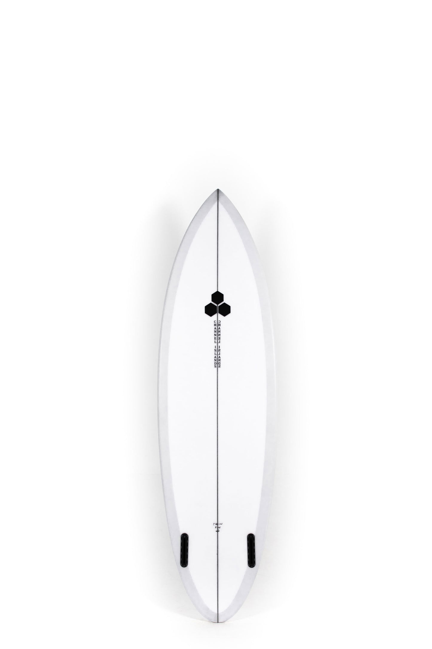 Grey Channel Islands Surfboards Twin Pin size 6'3" at Pukas Surf Shop - 2