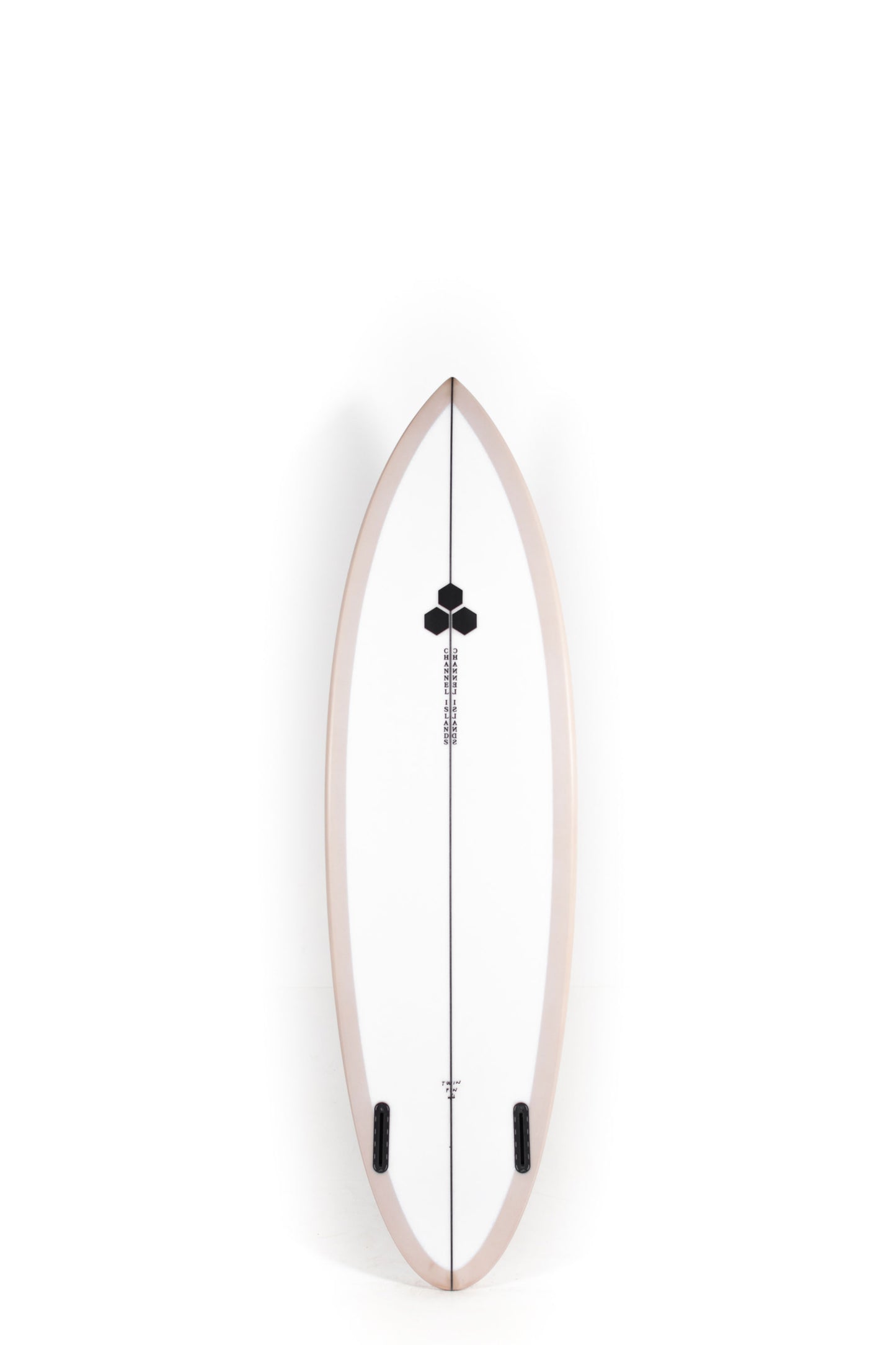 Brown Channel Islands Surfboards Twin Pin size 6'5" at Pukas Surf Shop - 2