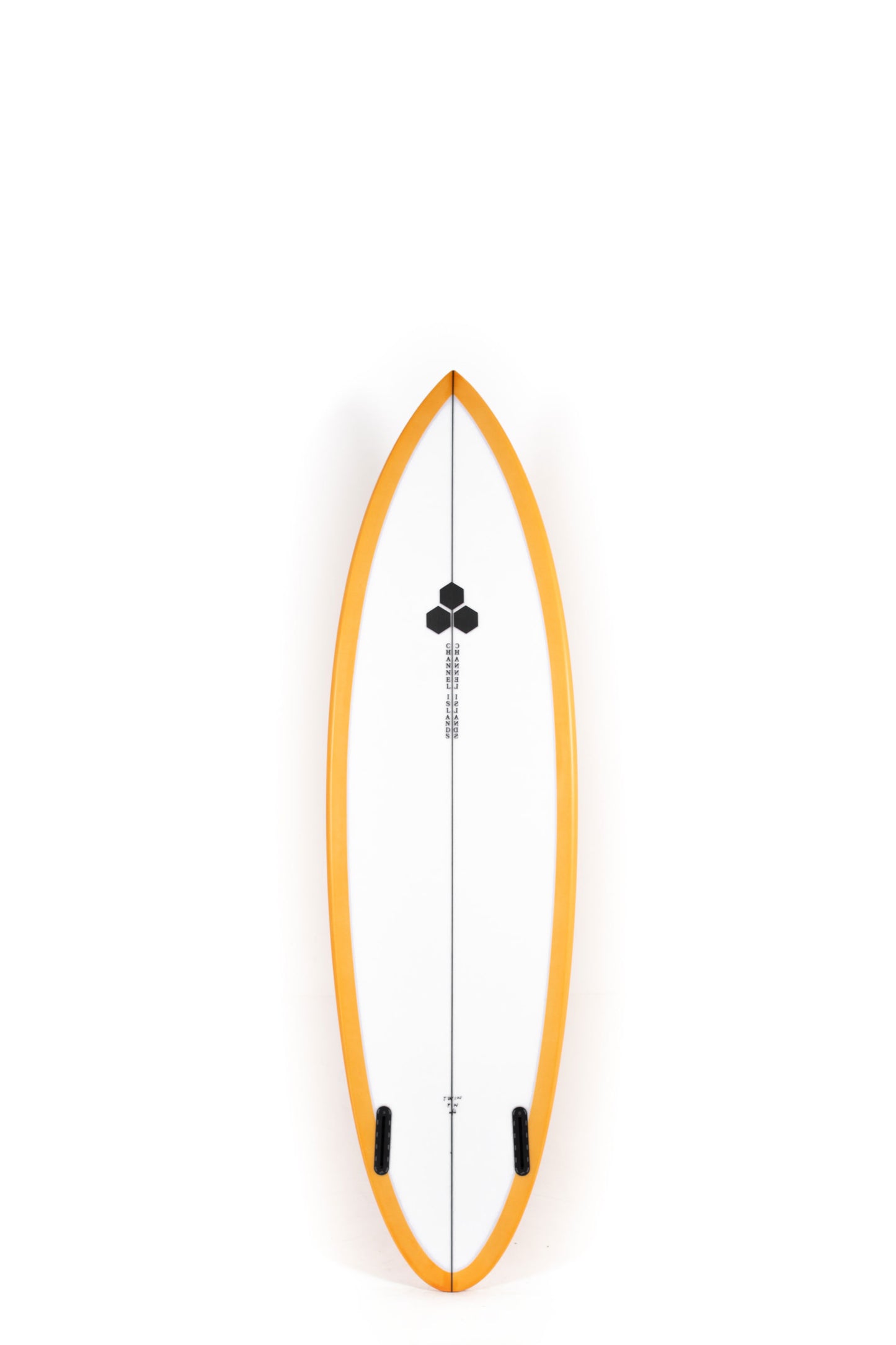 Orange Channel Islands Surfboard Twin Pin size 6'7" at Pukas Surf Shop - 2