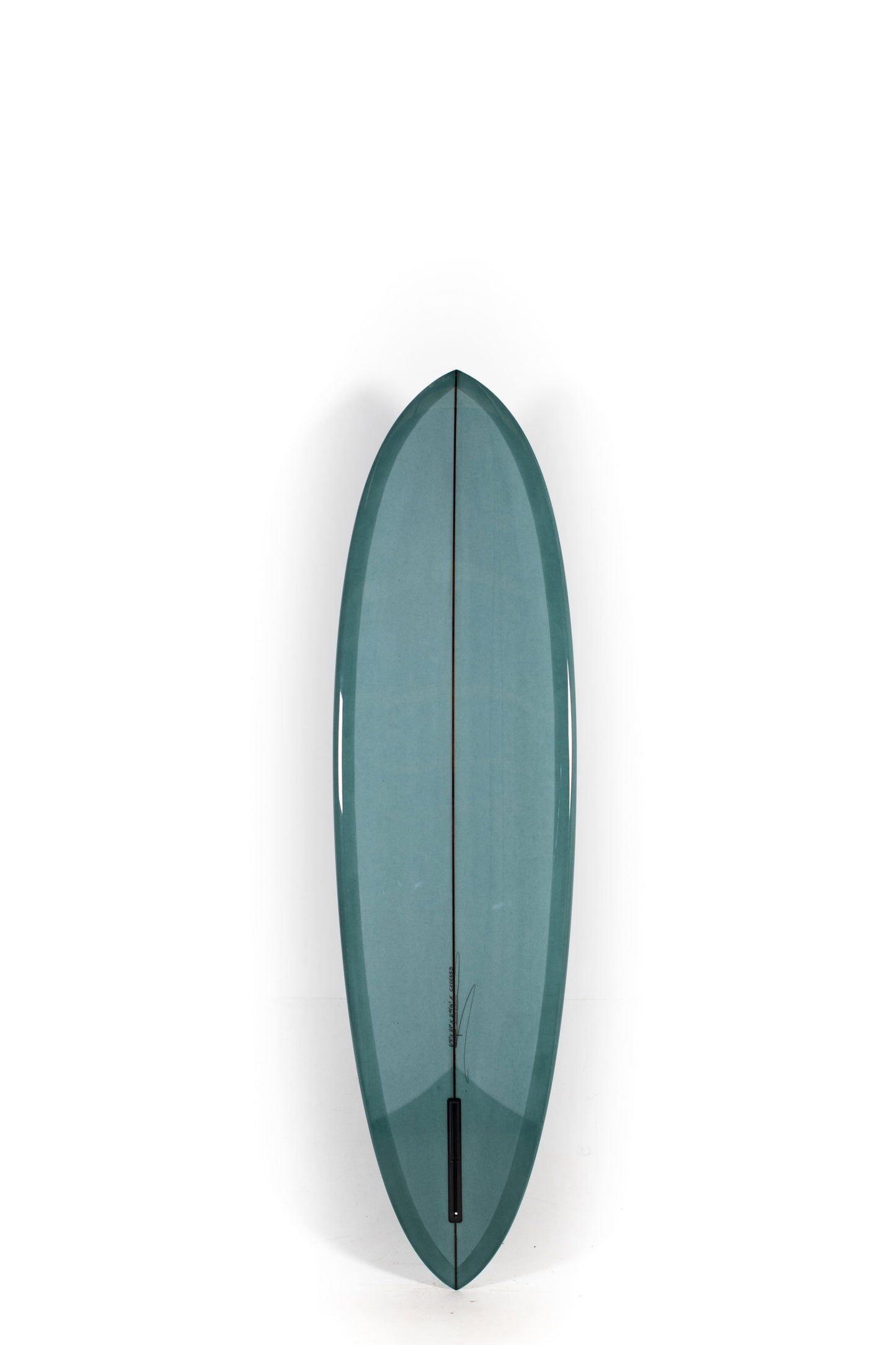 Teal Christenson Surfboard C-Bucket size 6'8" at Pukas Surf Shop - 2