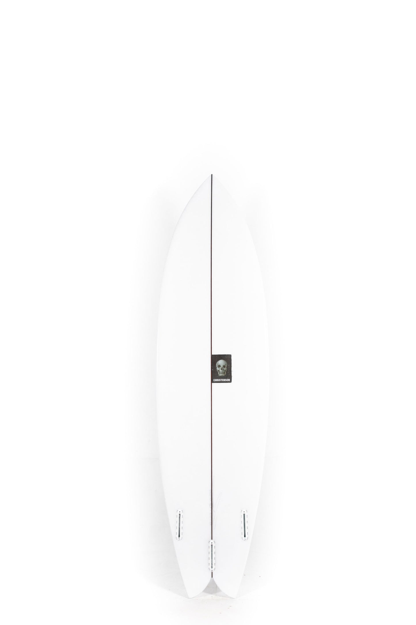 White Christenson Surfboard Nautilus size 6'6" at Pukas Surf Shop - 2