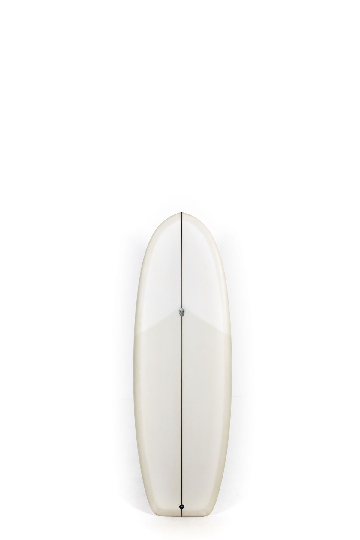 Beige Christenson Surfboard size 5'4" on a white background by Pukas Surf Shop
