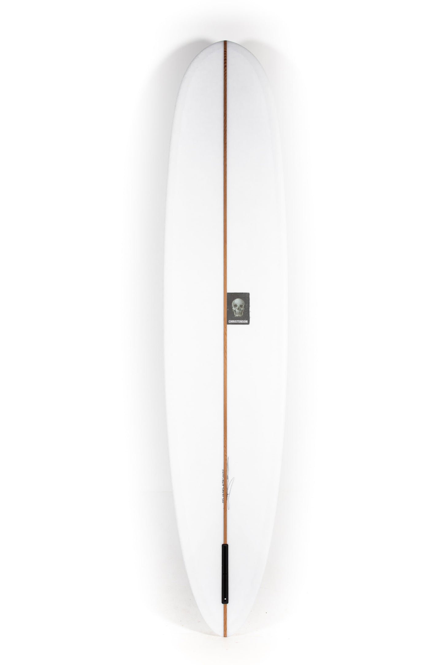 White Christenson Surfboard Sportsman size 9'4" on a white background by Pukas Surf Shop - 2