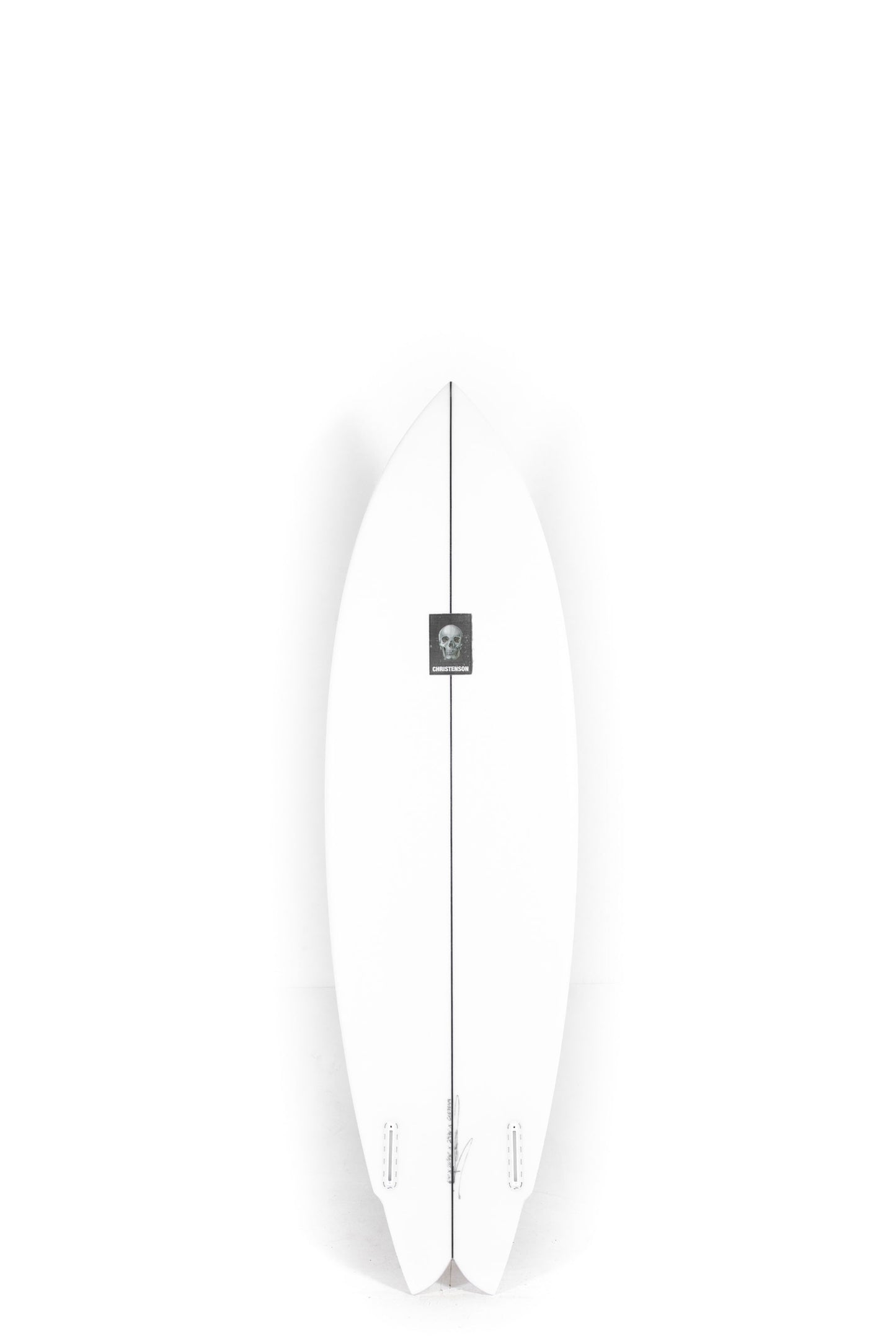 Brown Christenson Surfboard Wolverine size 6'4" on a white background by Pukas Surf Shop - 2