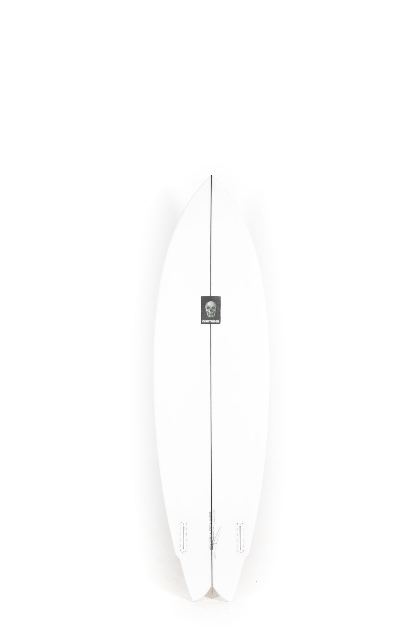 Brown Christenson Surfboard Wolverine size 6'6" on a white background by Pukas Surf shop - 2
