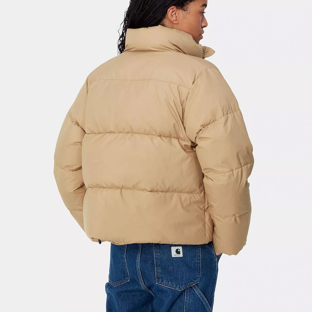 Pukas-Surf-Shop-Coat-Woman-Carhartt-WIP-Springfield-Peanut