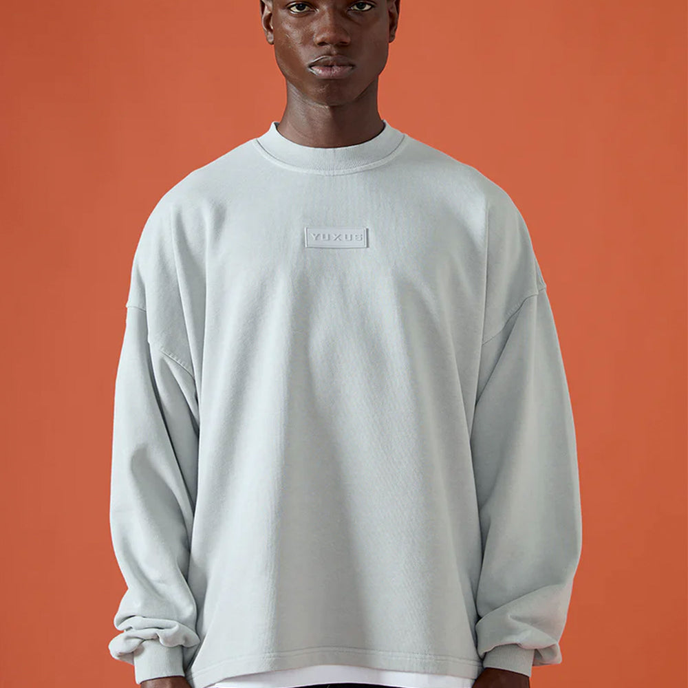 Pukas-Surf-Shop-Crewneck-Man-Yuxus-grayscale-goose