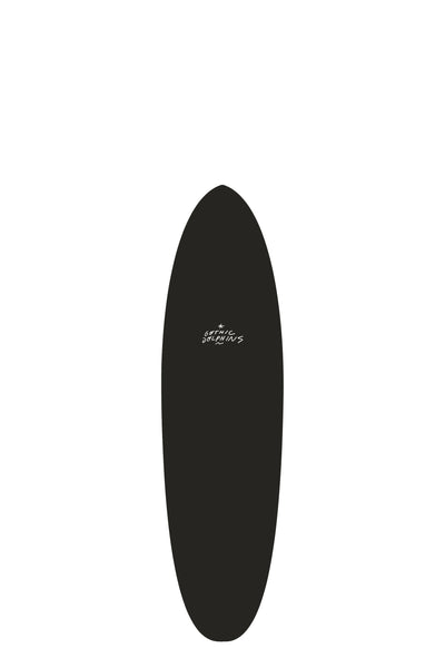 Crime Surfboards GOTHIC DOLPHINS - 6'6