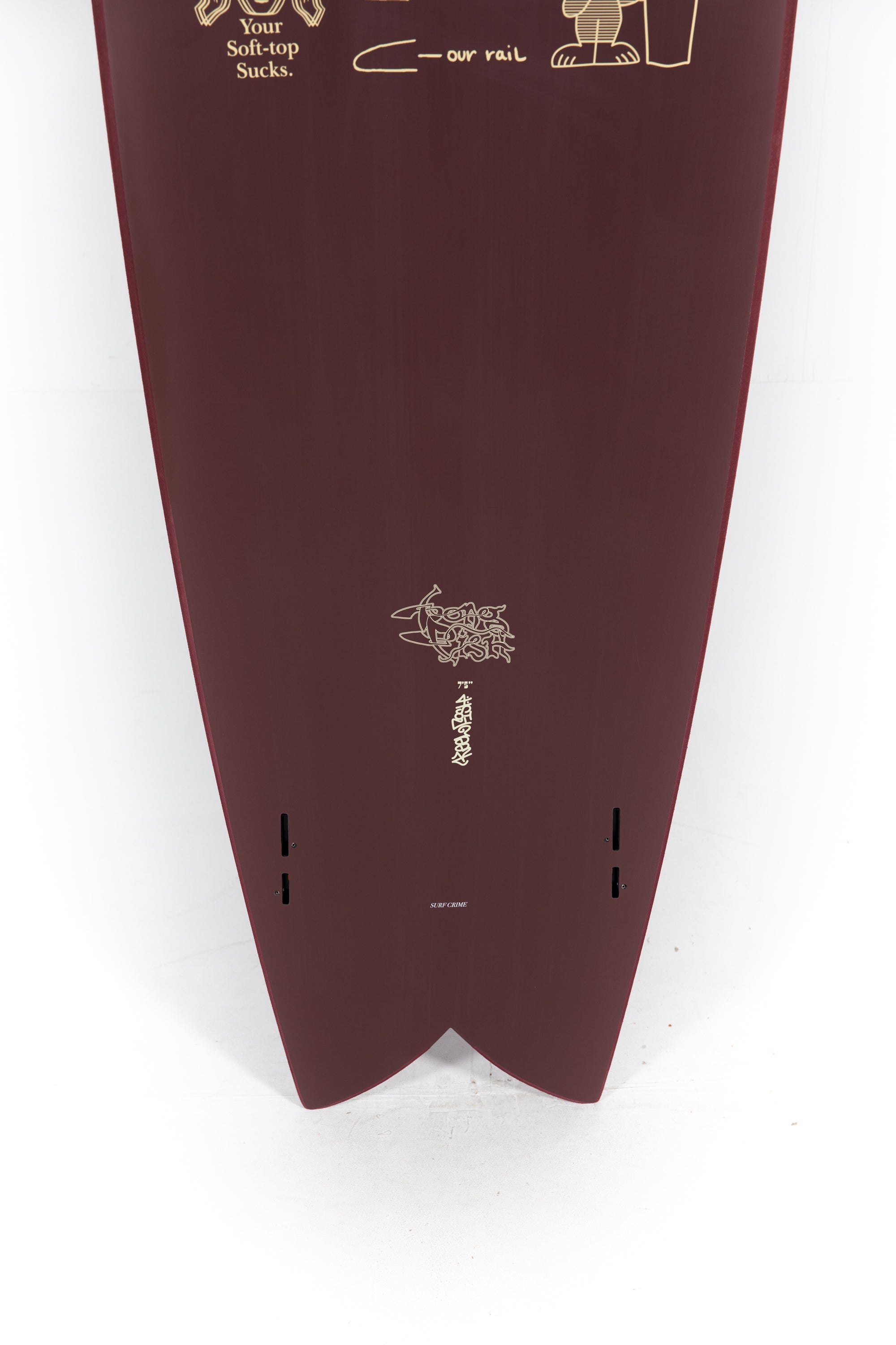 Crime Surfboards - Long Fish 7'5