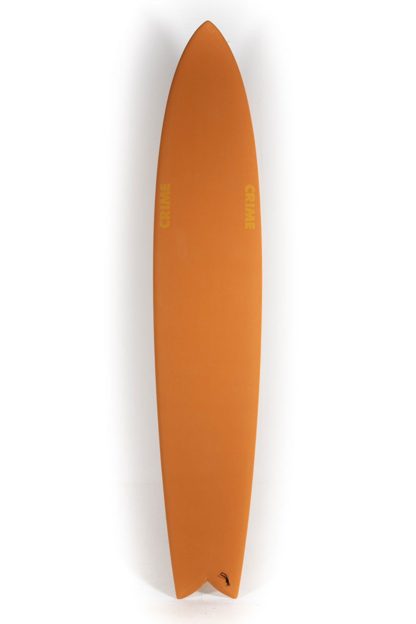 Orange Crime LONG FISH Surfboard size 10'5" at Pukas Surf Shop