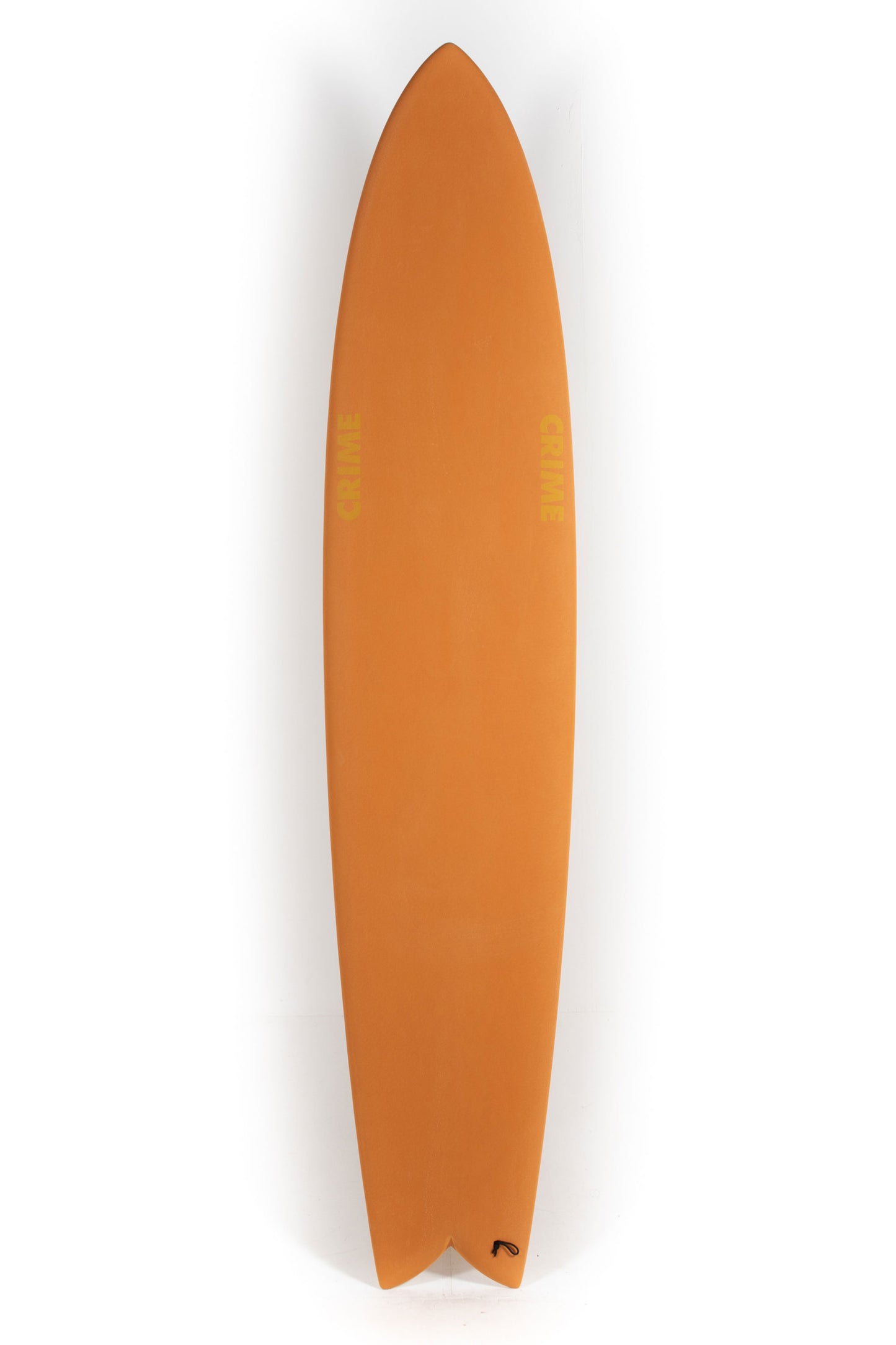 Orange Crime LONG FISH Surfboard size 9'5" at Pukas Surf Shop