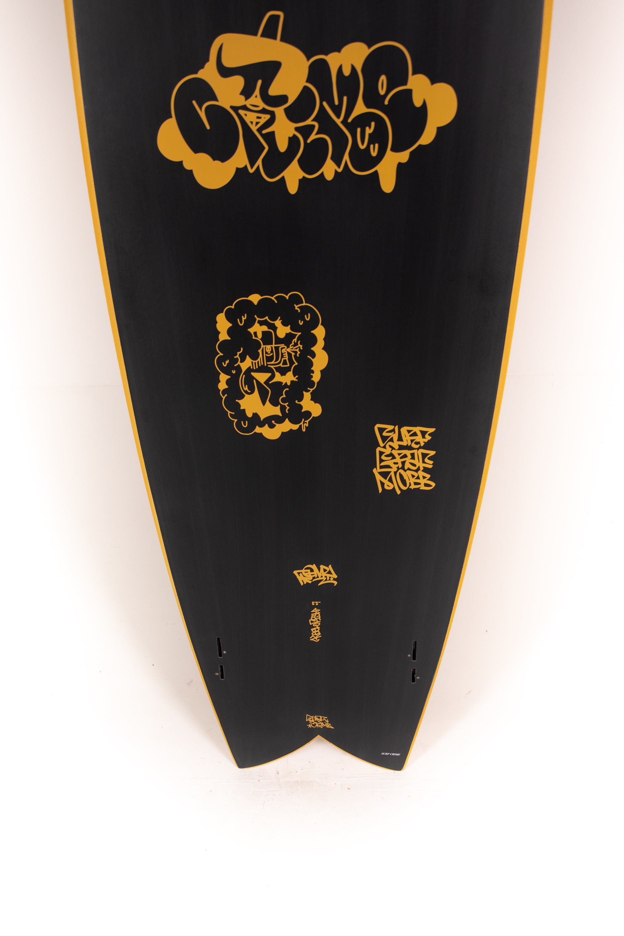 ♦︎④CRIME KEEL FISH 5'7 BLACK Crime Surfboards - KEEL FISH - 6'5