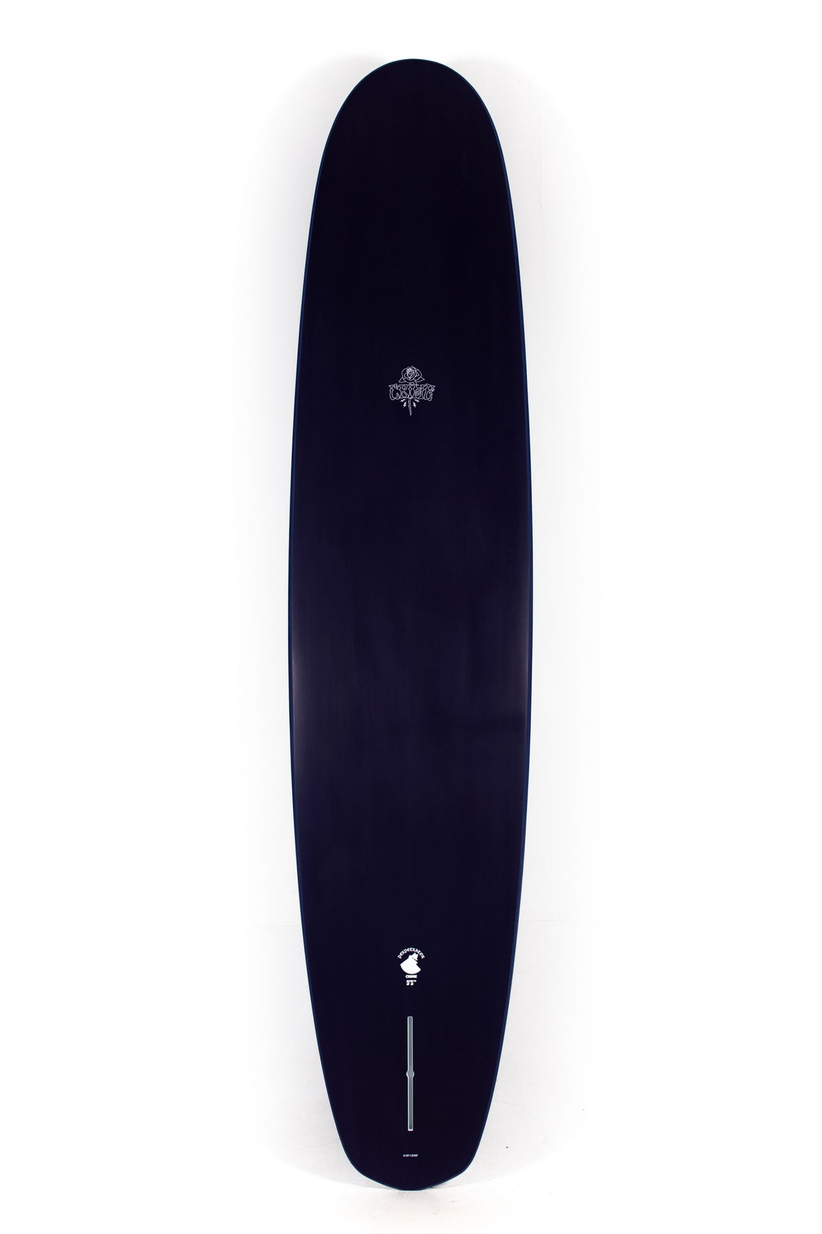 Violet Crime Surfboard Perpetrator size 9'5" on a white background by Pukas surf shop - 2