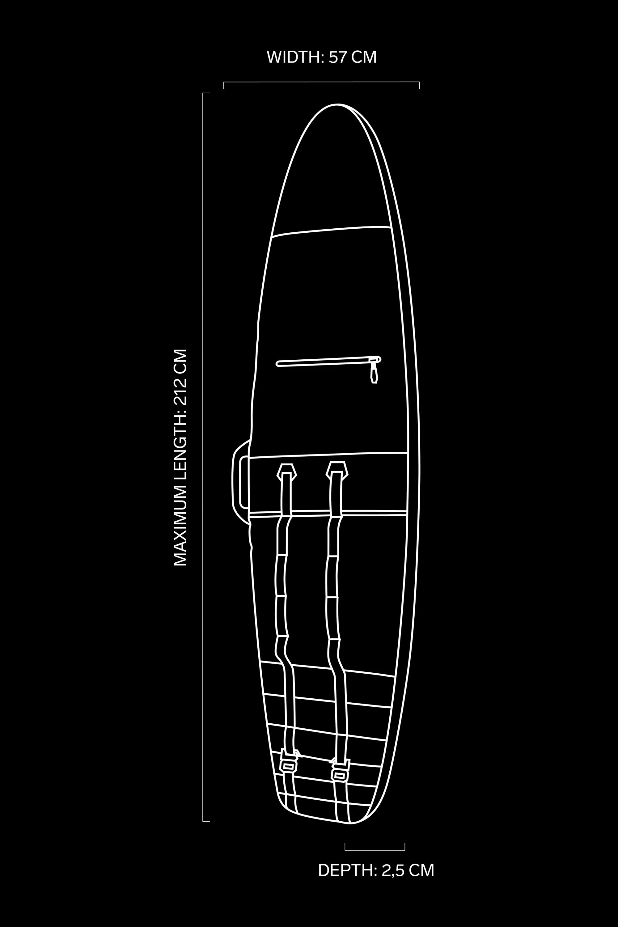 Db Shelter Board Bag 5'3