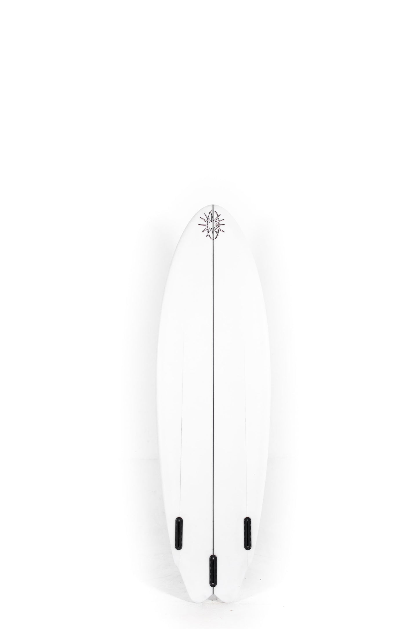 White Dice Hotline Surfboard Fender II size 5'11" by Tom Morat at Pukas Surf Shop - 2