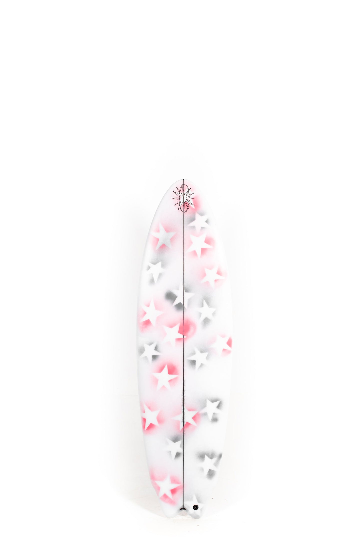 Multicolor Dice Hotline Surfboard Fender II by Tom Morat size 5'9" at Pukas Surf Shop