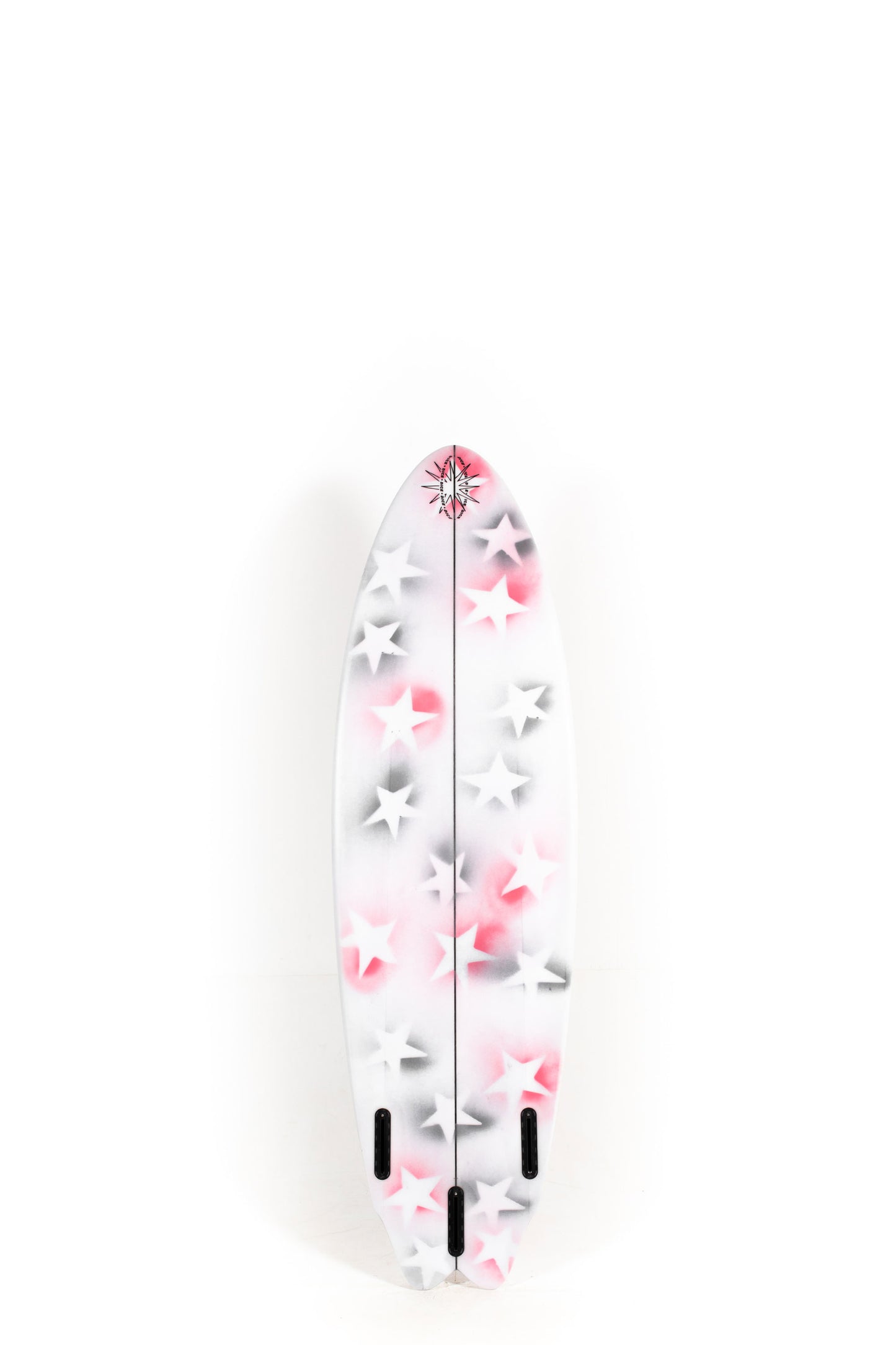 Multicolor Dice Hotline Surfboard Fender II by Tom Morat size 5'9" at Pukas Surf Shop - 2