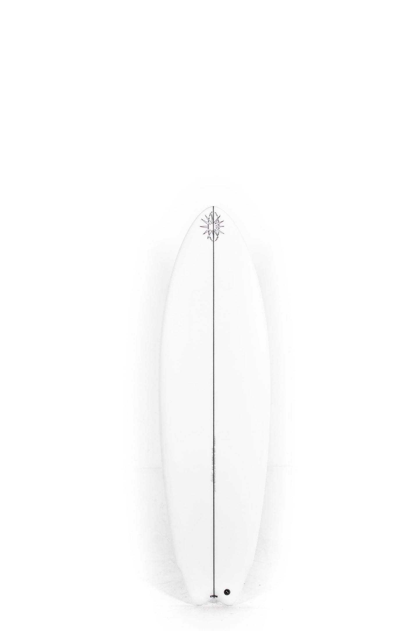 White Dice Hotline Fender II surfboard size 6'0" by Tom Morat at Pukas Surf Shop