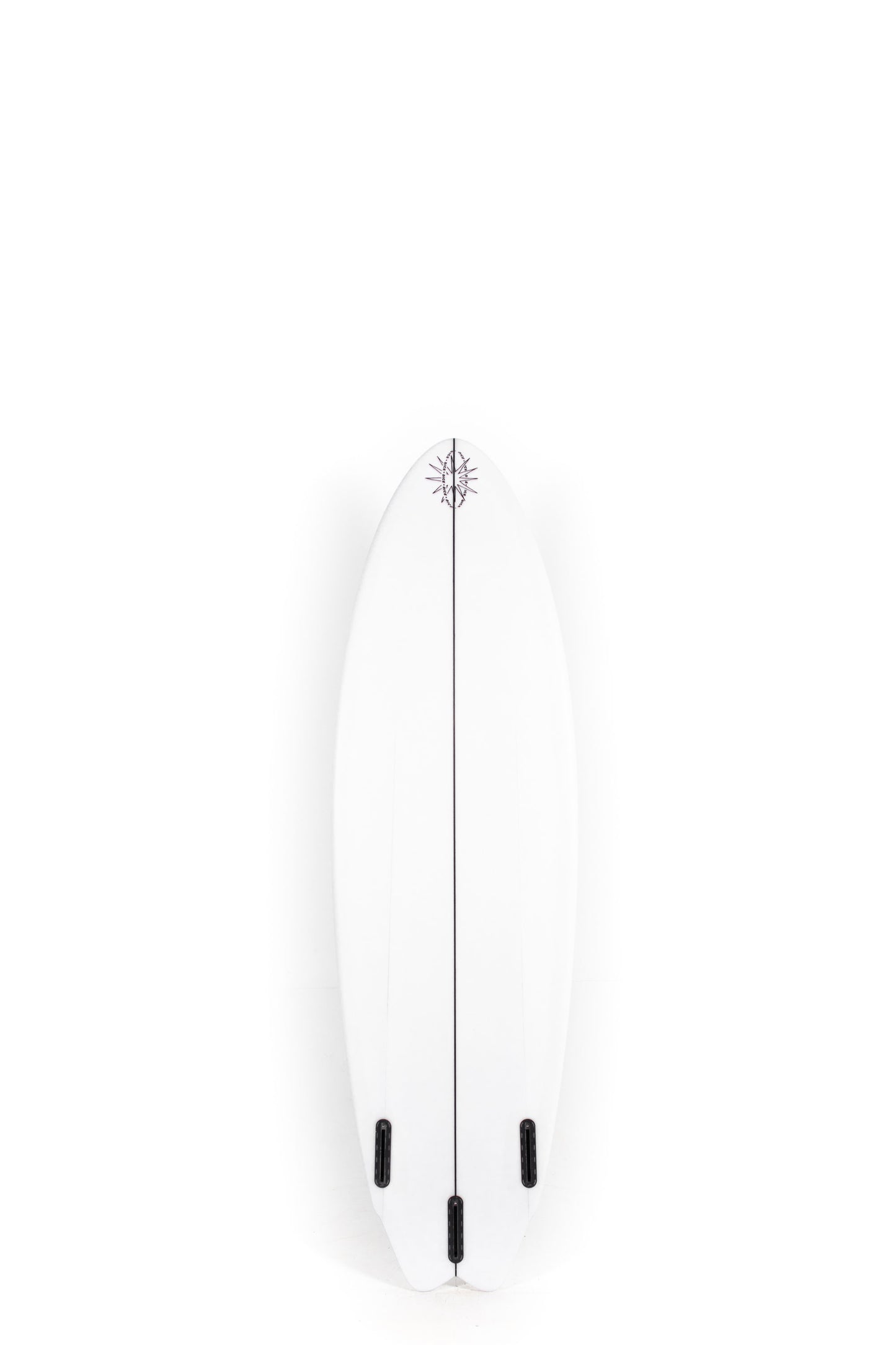 White Dice Hotline Fender II surfboard size 6'0" by Tom Morat at Pukas Surf Shop - 2