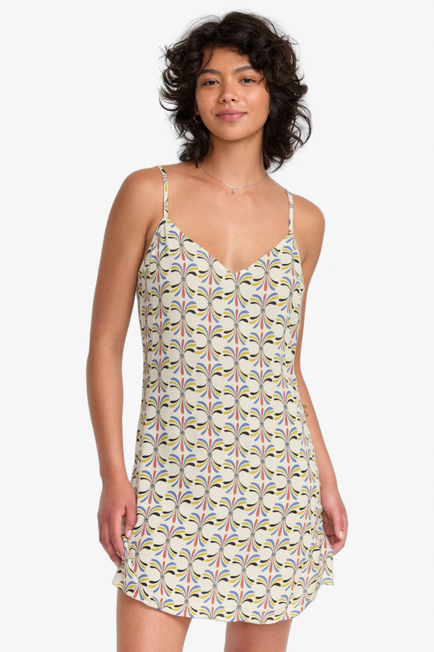 Pukas-Surf-Shop-Dress-Rvca-Lauryn-Mini-Dress-Multi