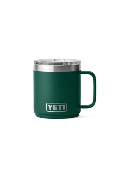 YETI Rambler 10 oz Mug Black Forest Green | Shop at PUKAS SURF SHOP