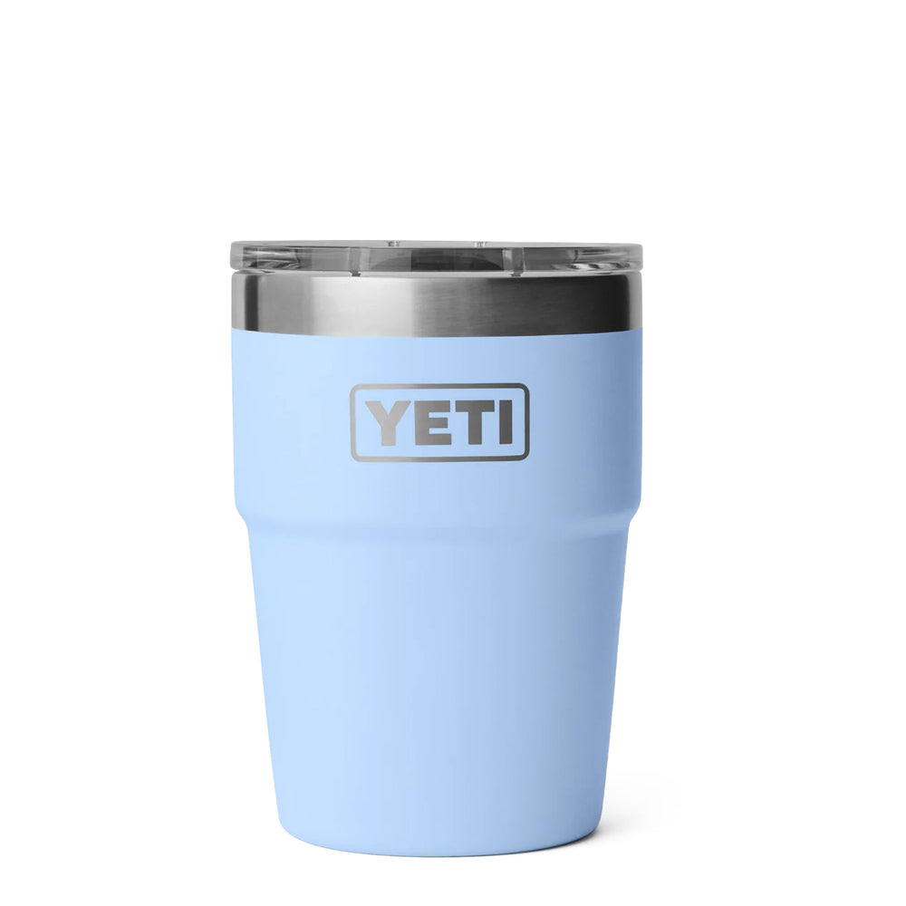 Pukas Surf Shop Drinkware Yeti Rambler 16OZ Stackable Cup Big Sky Blue